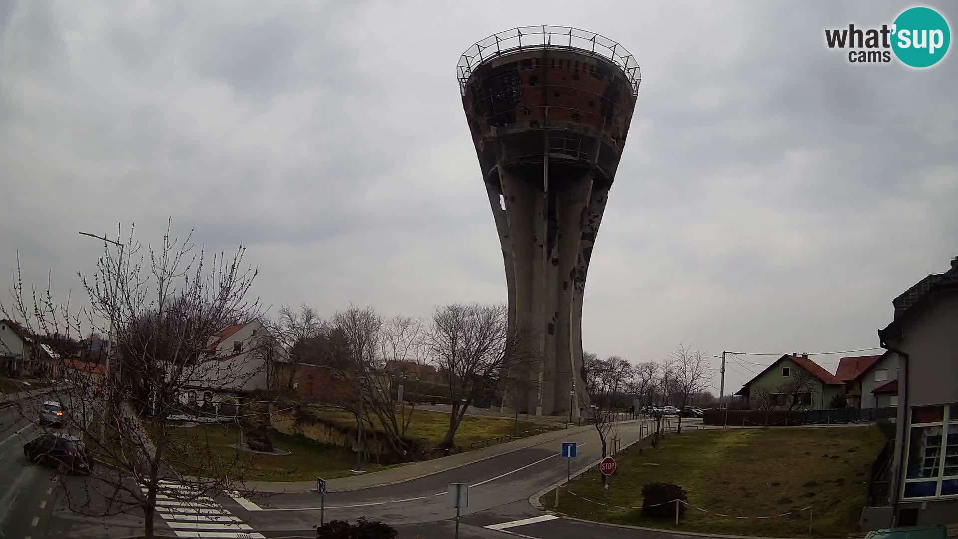 Webcam Vukovar – Torre de agua, el simbolo Batalla de Vukovar (1991)