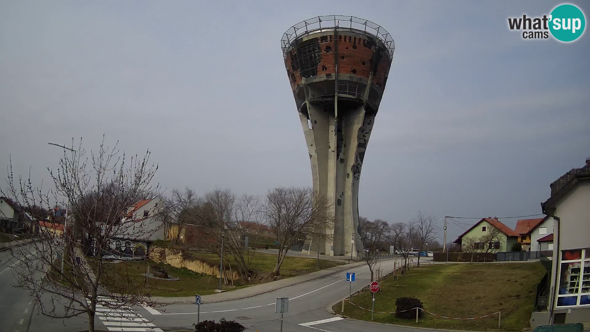 Webcam Vukovar – Torre dell’acqua, simbolo della Battaglia di Vukovar (1991)