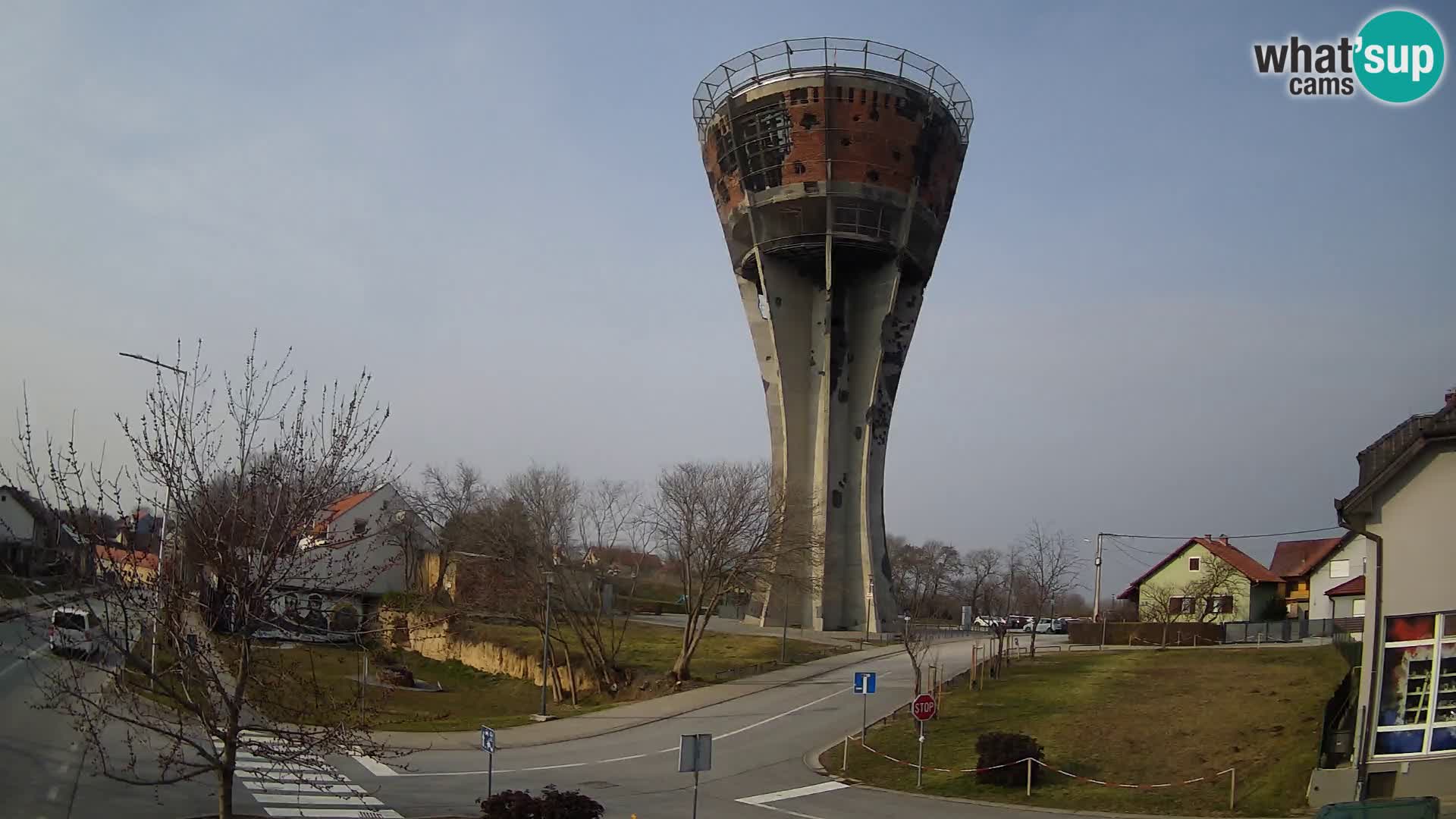 Webcam Vukovar – Vodni stolp, simbol Bitke za Vukovar (1991)