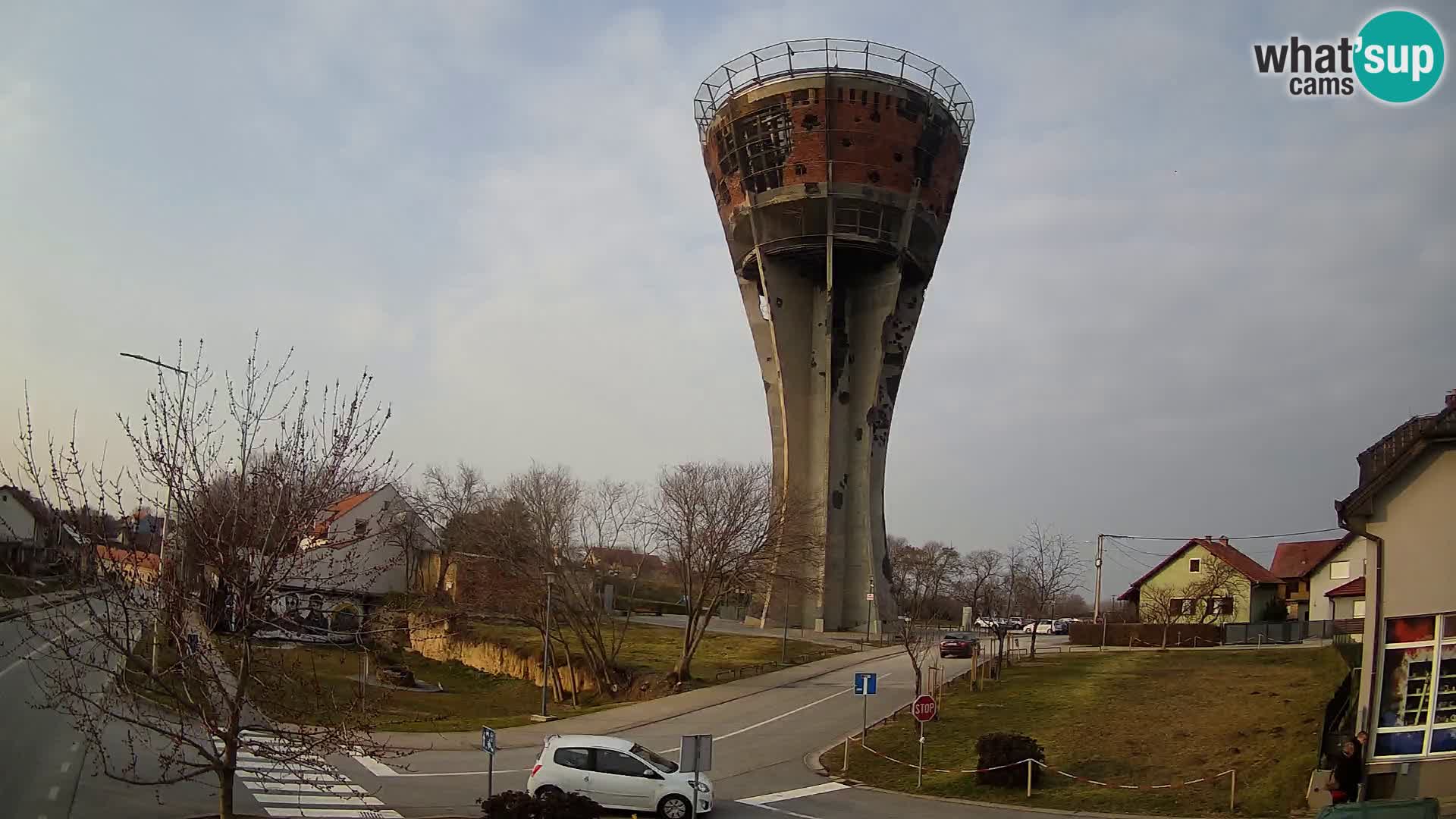 Webcam Vukovar – Vodni stolp, simbol Bitke za Vukovar (1991)