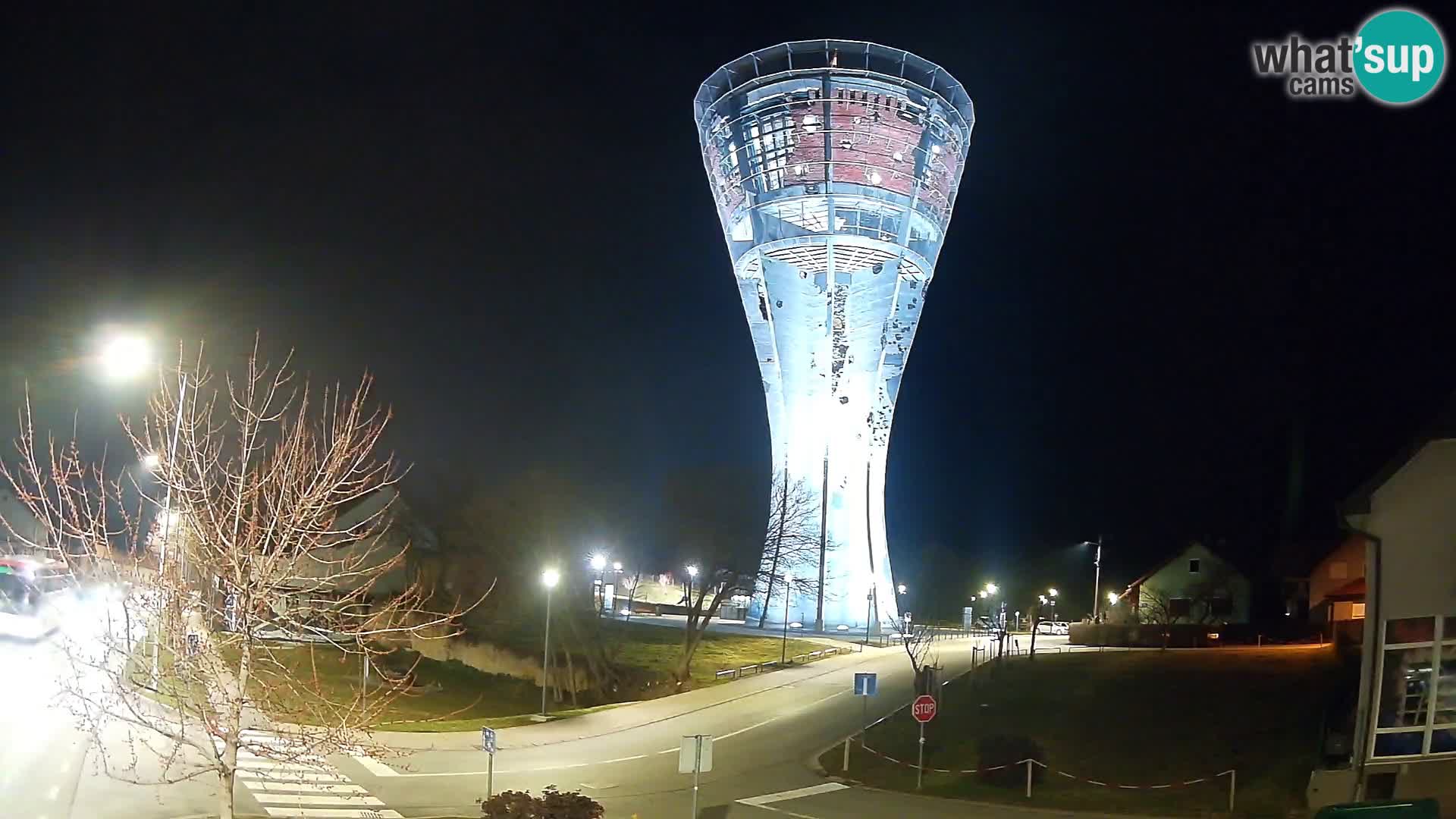 Webcam Vukovar –  Wasserturm , Symbol Schlacht von Vukovar (1991)