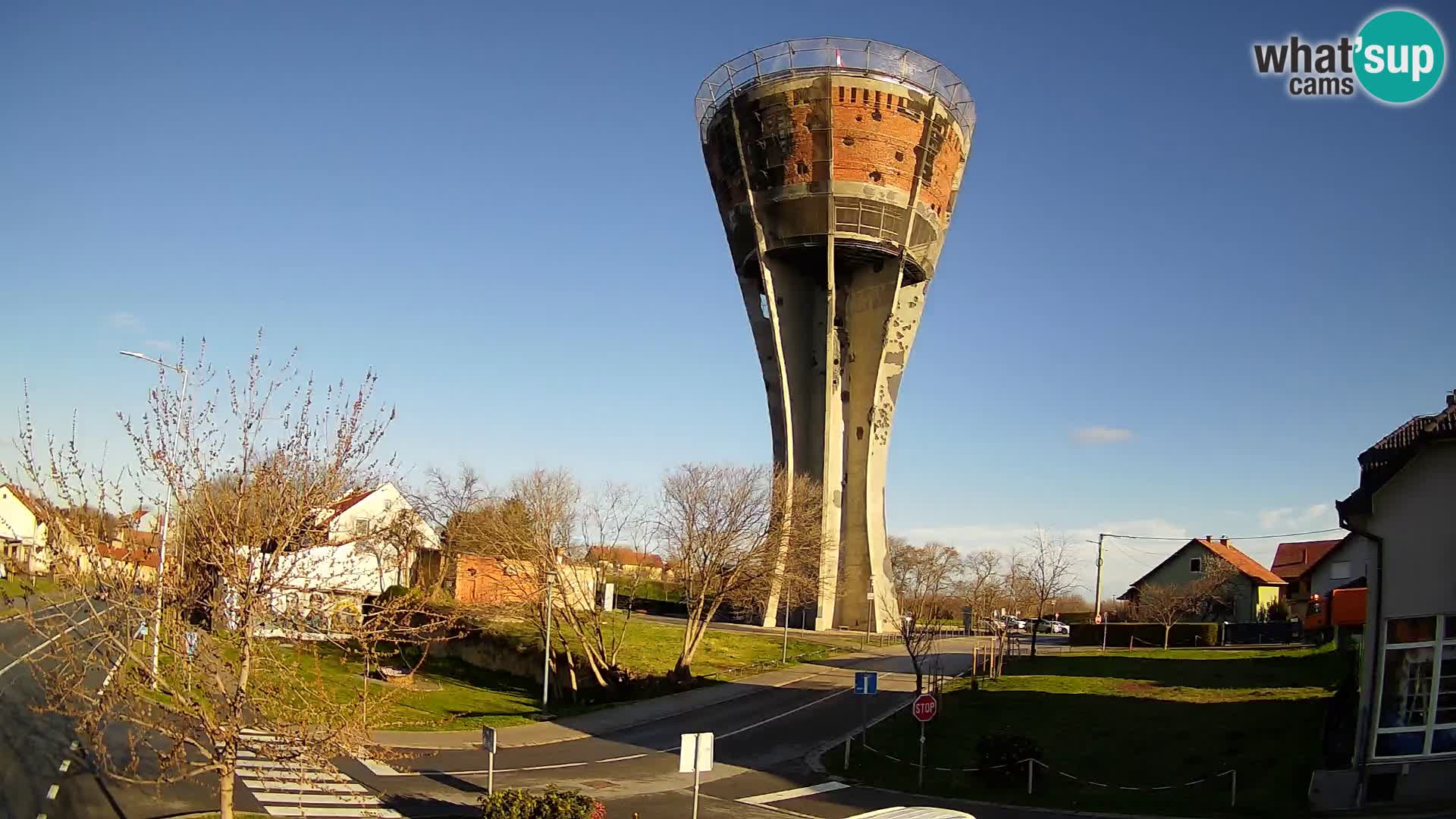 Web Kamera Vukovar – vodotoranj, simbol Bitke za Vukovar (1991)