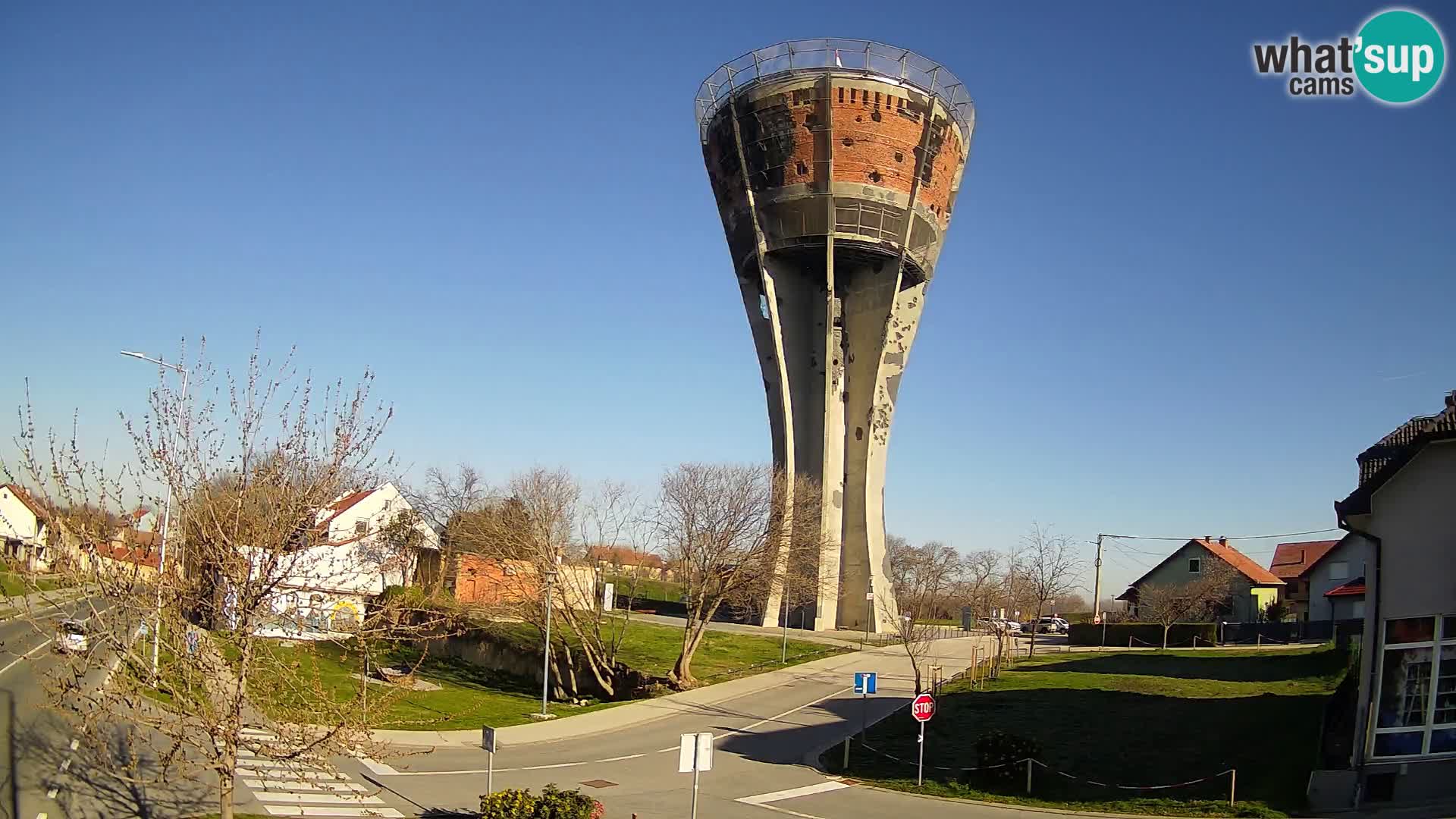 Webcam Vukovar – Torre de agua, el simbolo Batalla de Vukovar (1991)