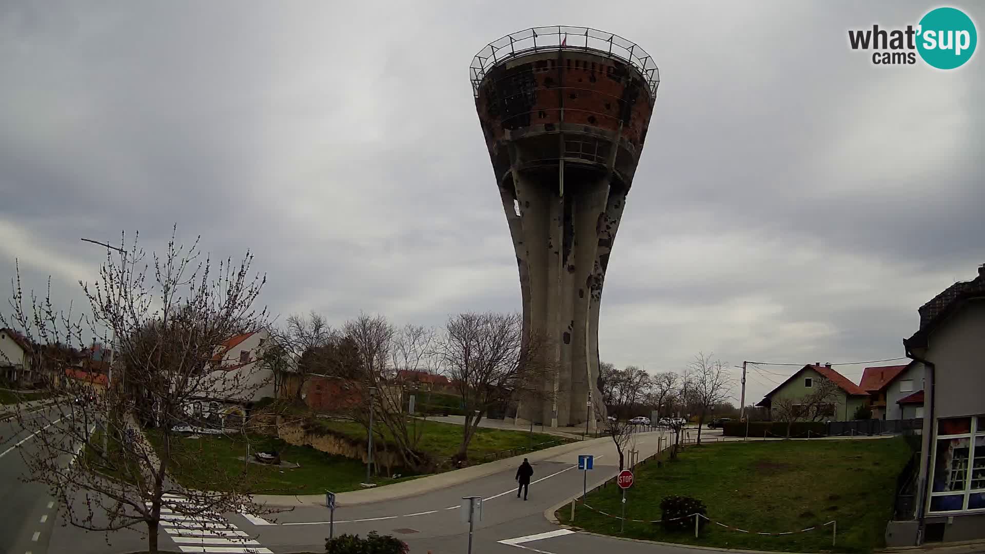 Webcam Vukovar – Vodni stolp, simbol Bitke za Vukovar (1991)