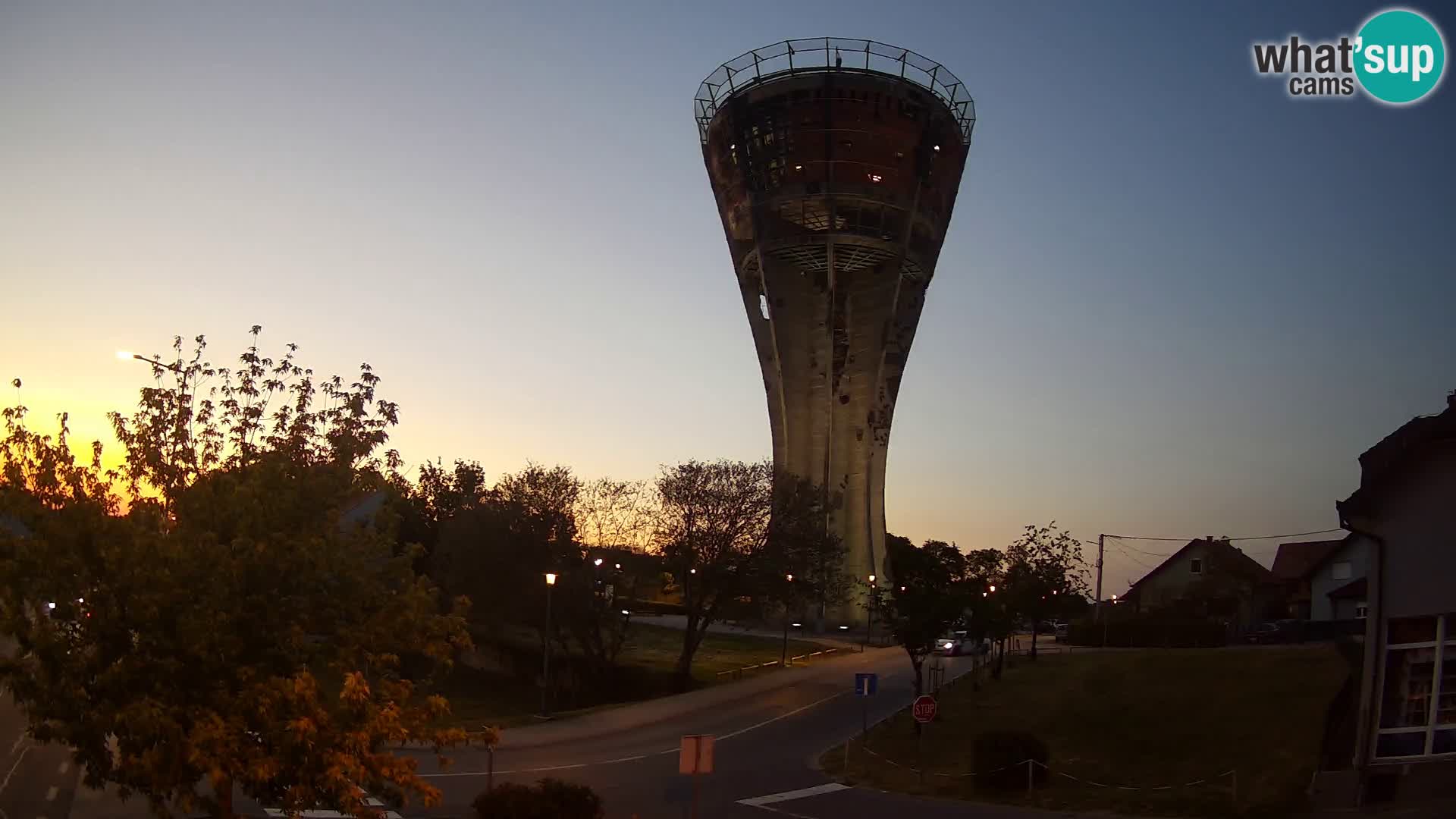 Web Kamera Vukovar – vodotoranj, simbol Bitke za Vukovar (1991)