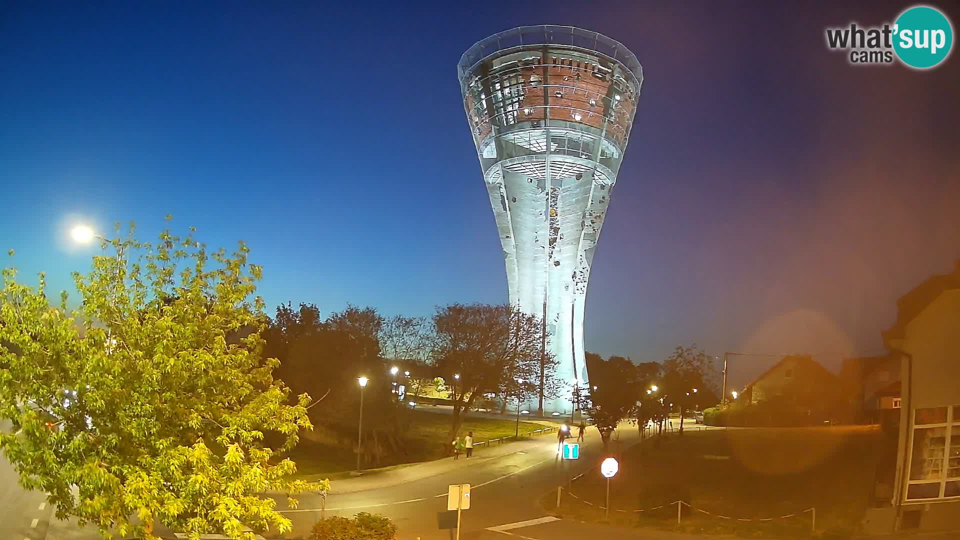 Webcam Vukovar – Torre dell’acqua, simbolo della Battaglia di Vukovar (1991)