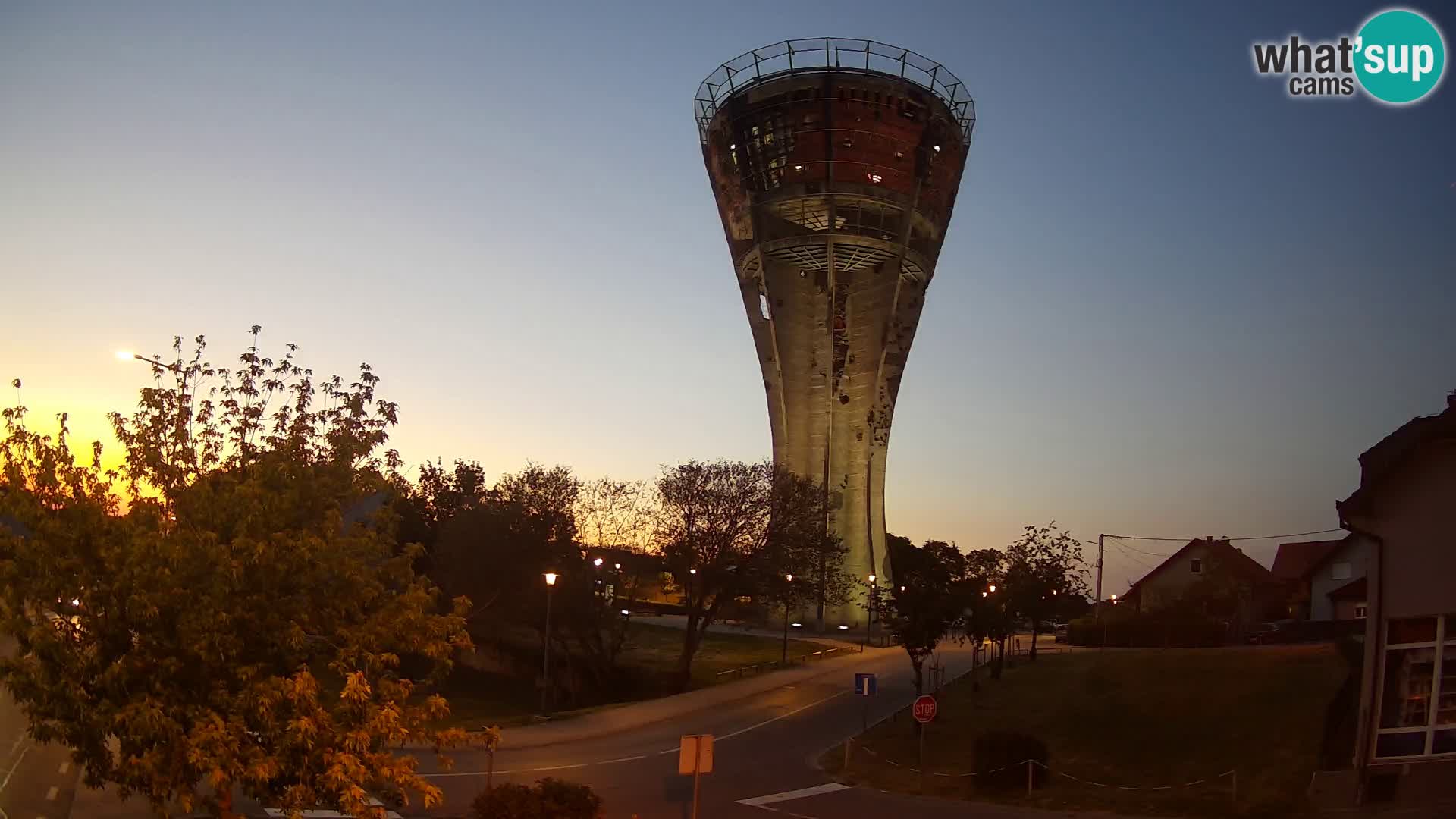 Web Kamera Vukovar – vodotoranj, simbol Bitke za Vukovar (1991)