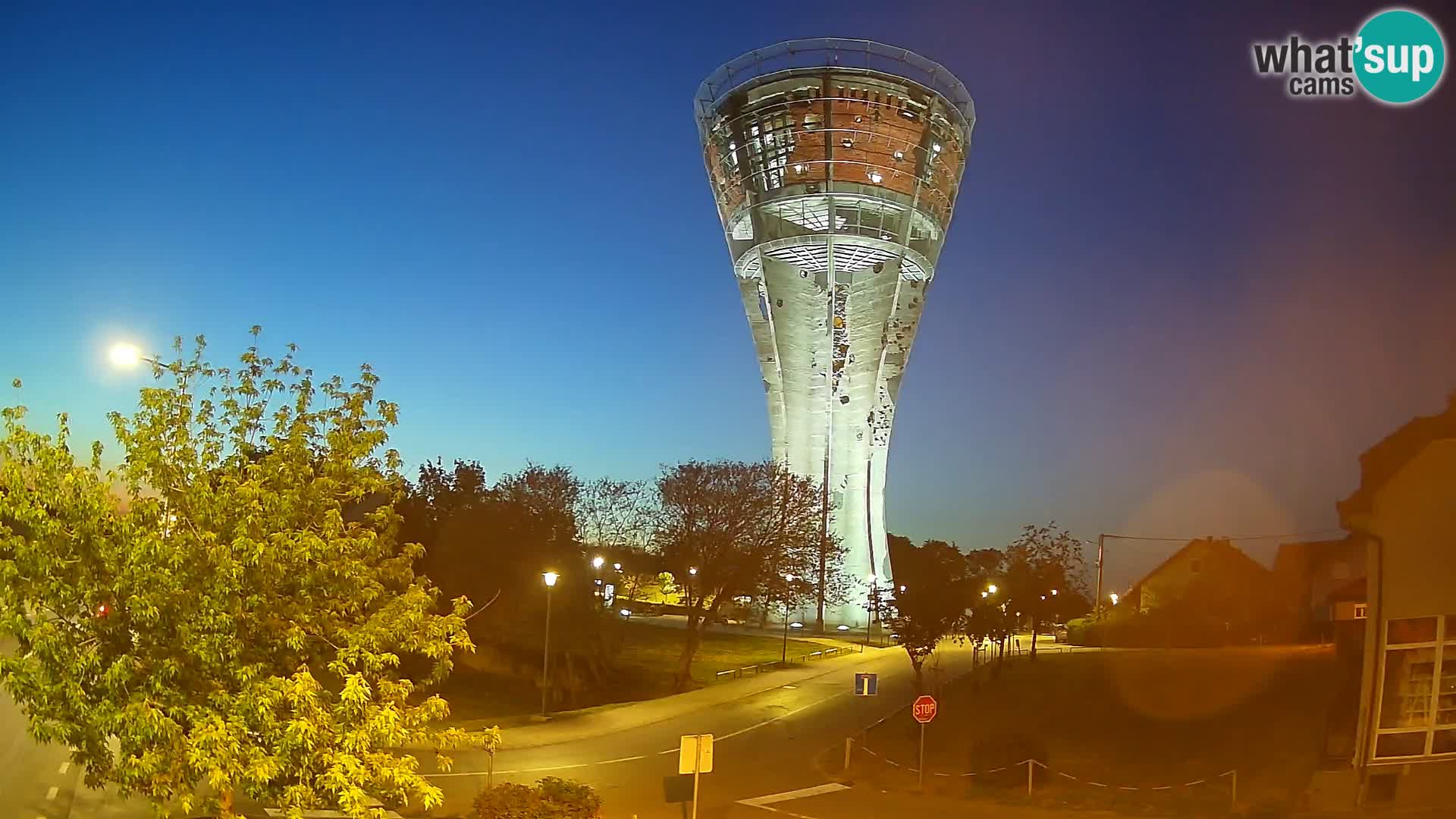 Webcam Vukovar – Torre dell’acqua, simbolo della Battaglia di Vukovar (1991)