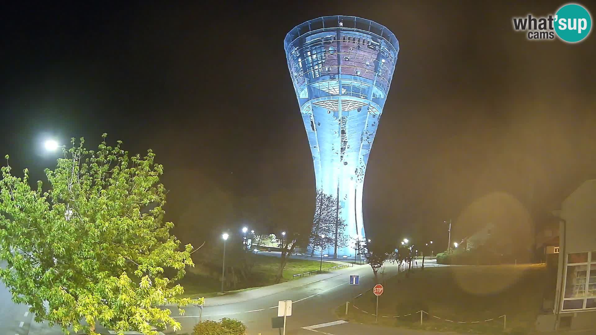 Webcam Vukovar – Torre dell’acqua, simbolo della Battaglia di Vukovar (1991)