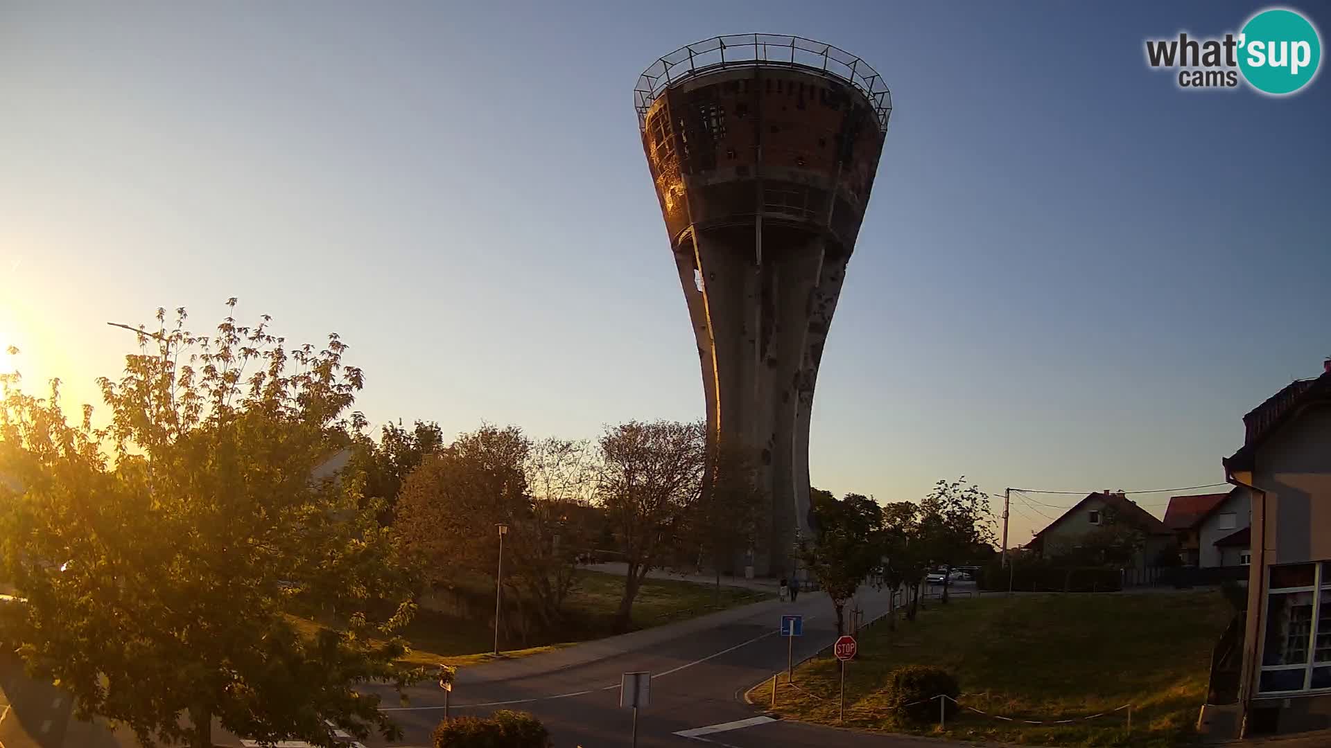 Web Kamera Vukovar – vodotoranj, simbol Bitke za Vukovar (1991)