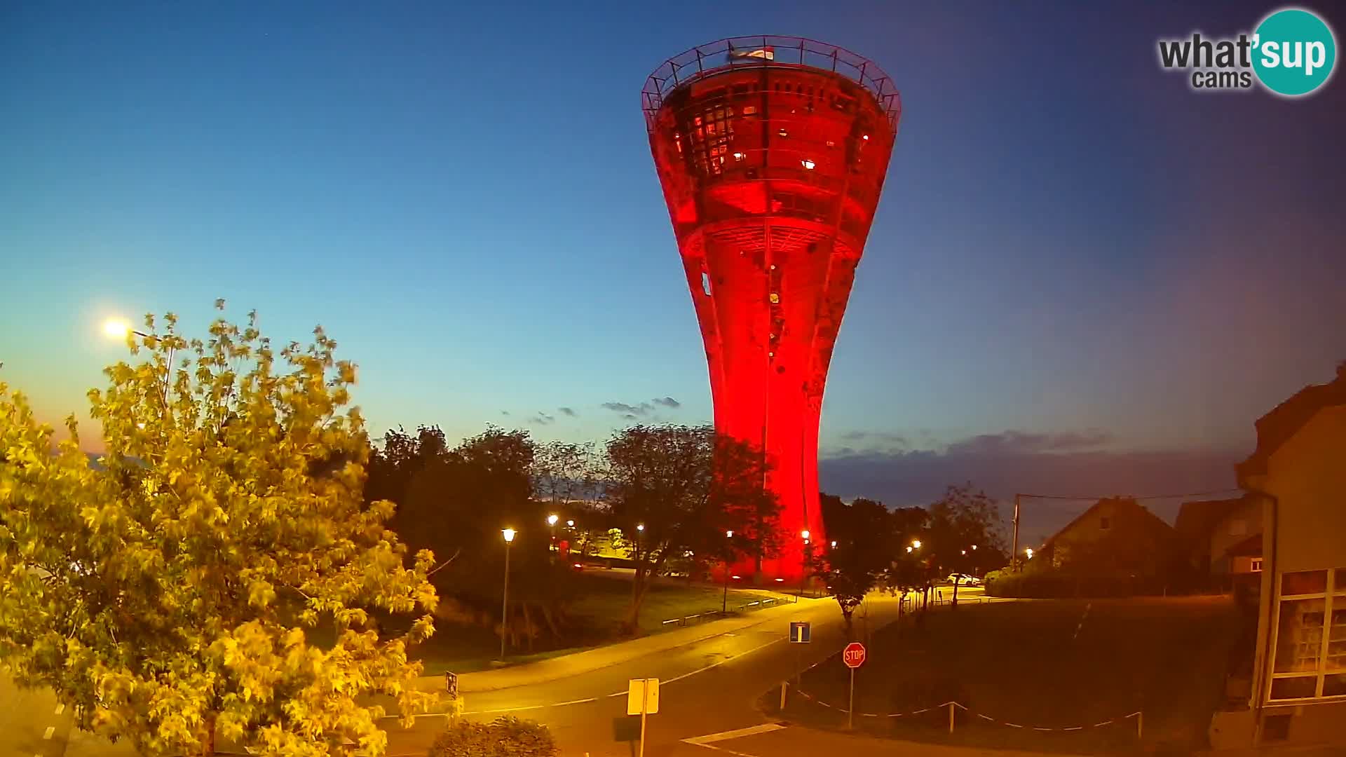 Webcam Vukovar – Torre de agua, el simbolo Batalla de Vukovar (1991)