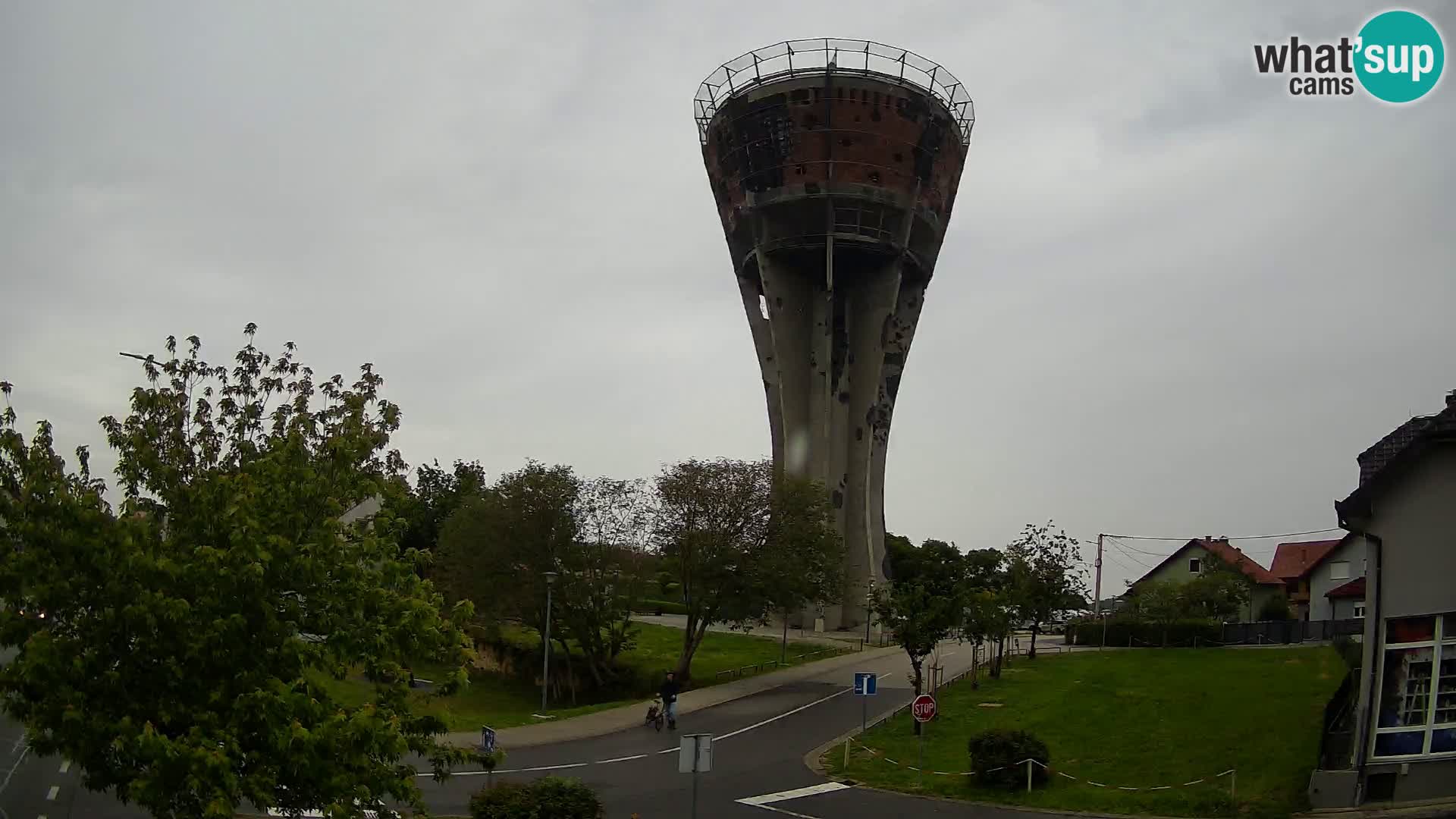 Web Kamera Vukovar – vodotoranj, simbol Bitke za Vukovar (1991)