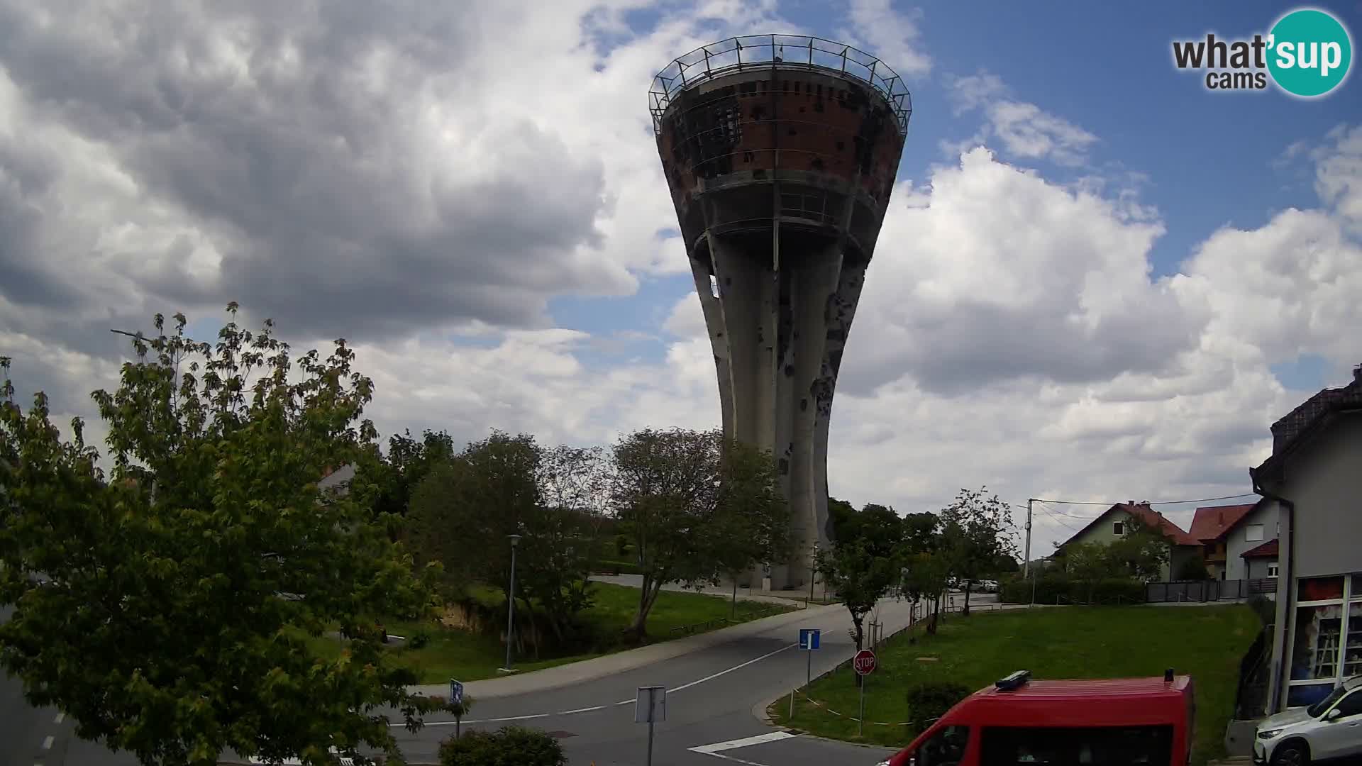Web Kamera Vukovar – vodotoranj, simbol Bitke za Vukovar (1991)