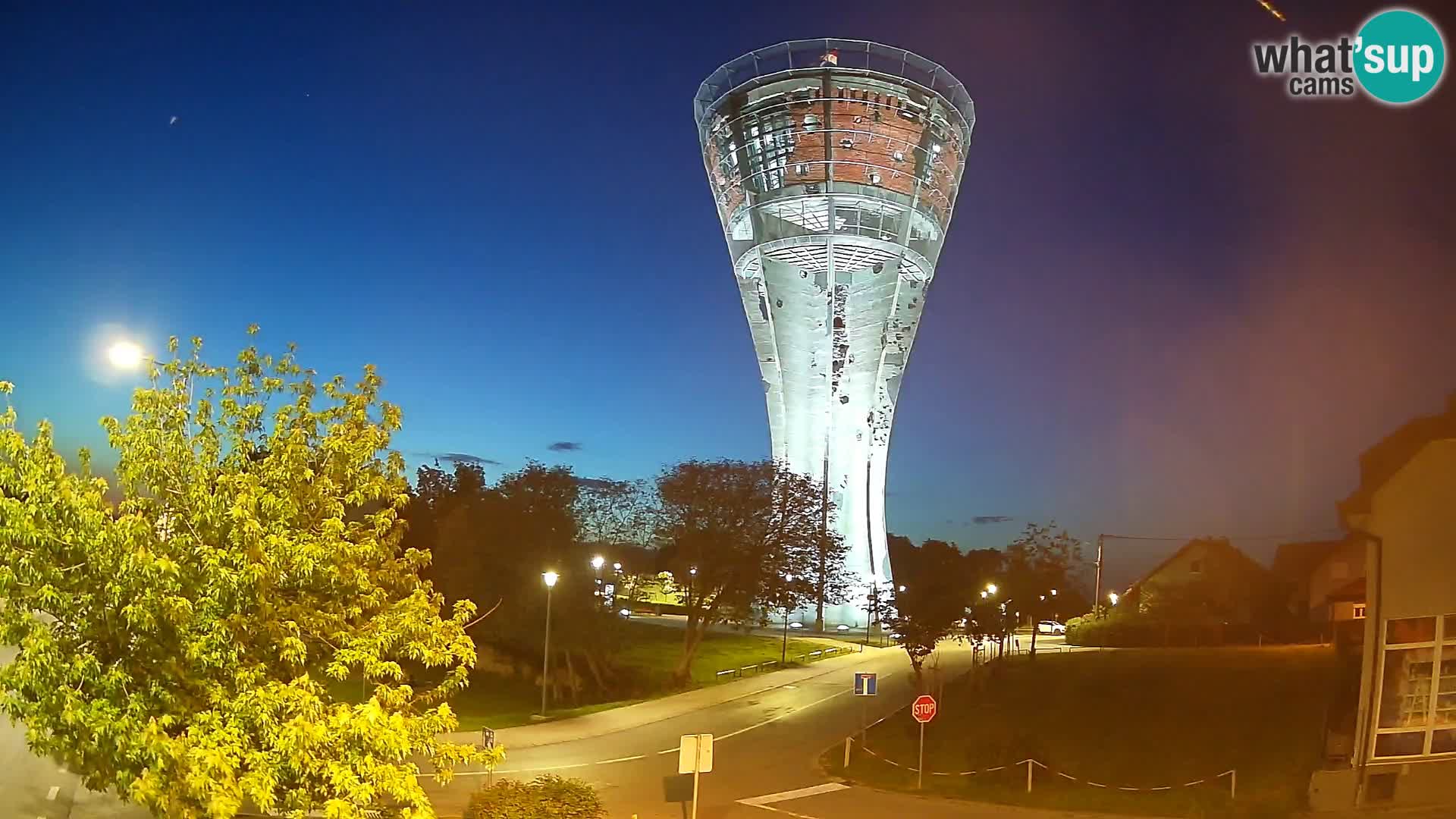 Webcam Vukovar – Vodni stolp, simbol Bitke za Vukovar (1991)
