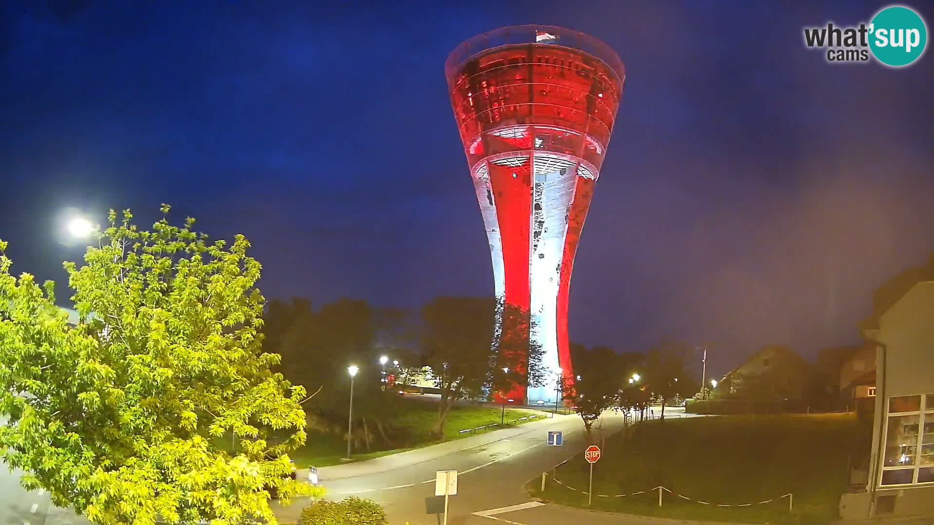 Web Kamera Vukovar – vodotoranj, simbol Bitke za Vukovar (1991)
