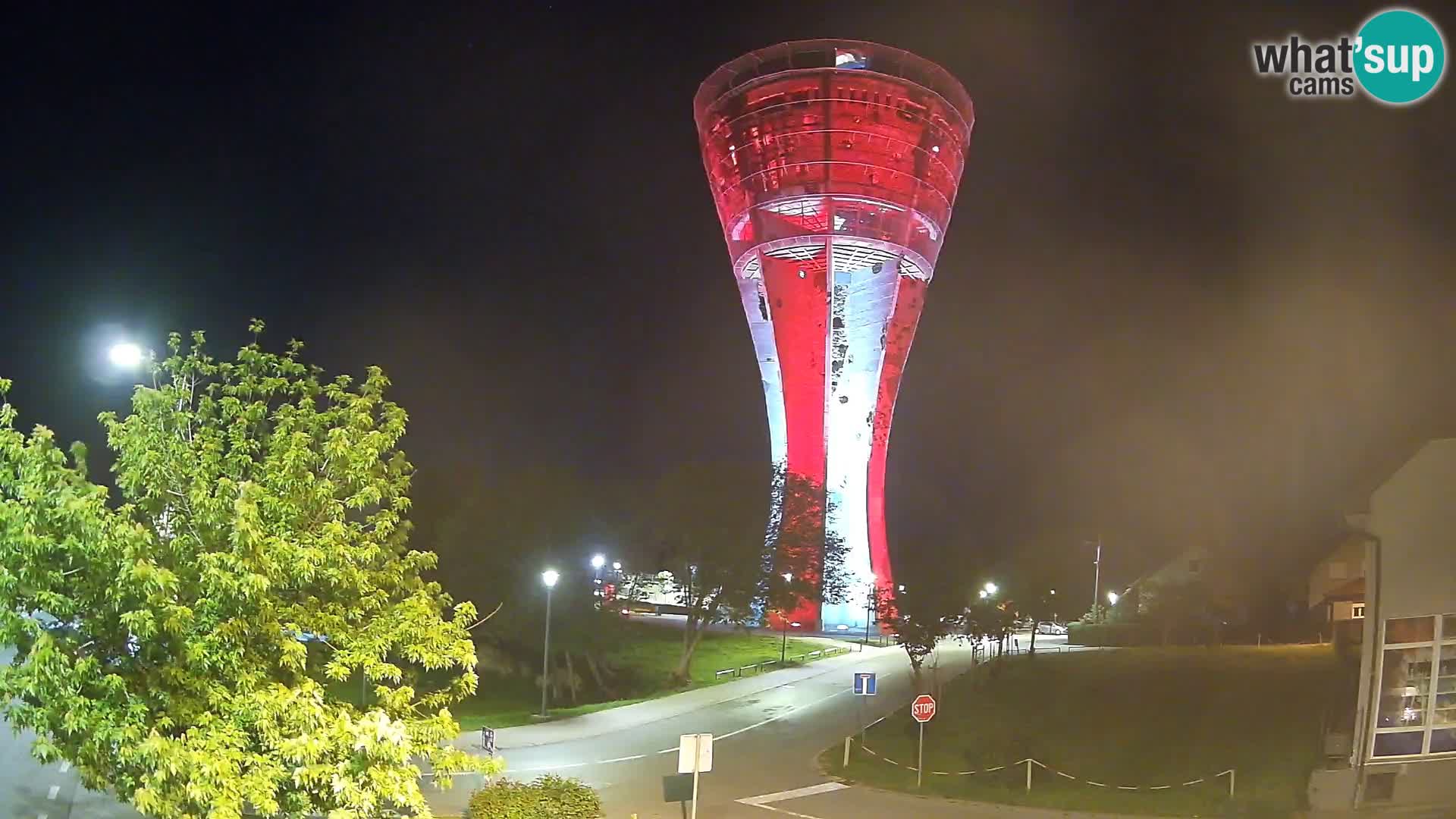 Webcam Vukovar – Torre dell’acqua, simbolo della Battaglia di Vukovar (1991)