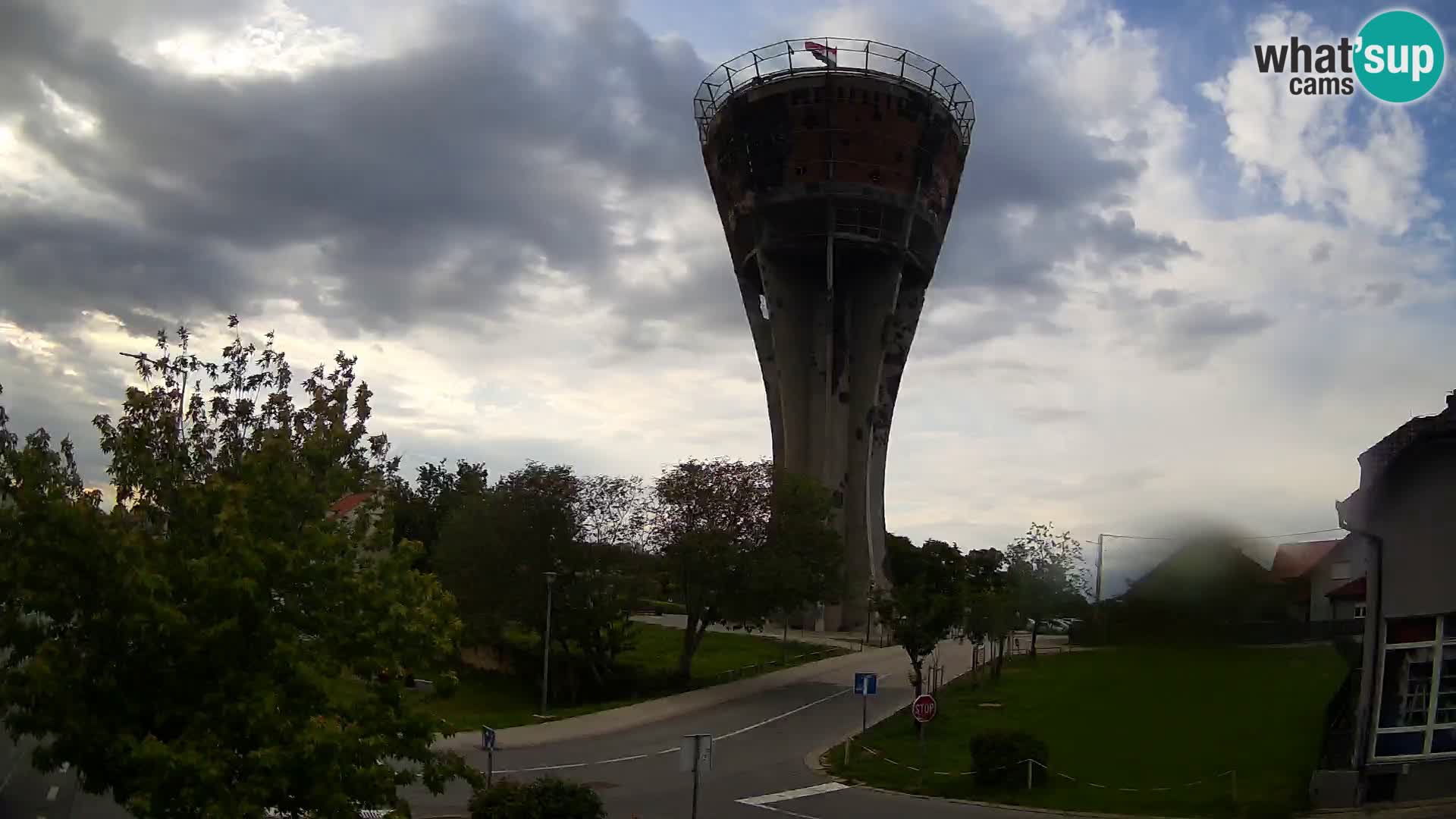 Web Kamera Vukovar – vodotoranj, simbol Bitke za Vukovar (1991)