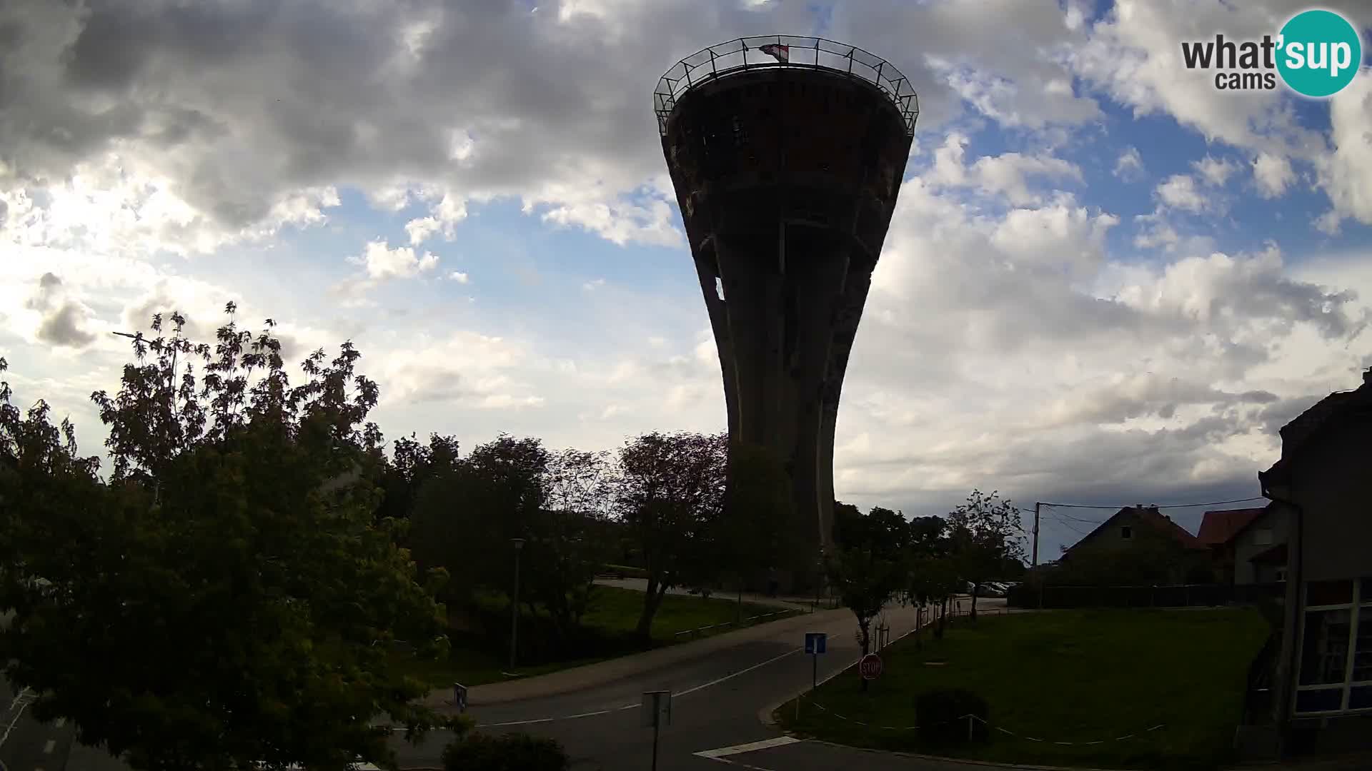 Webcam Vukovar – Torre dell’acqua, simbolo della Battaglia di Vukovar (1991)