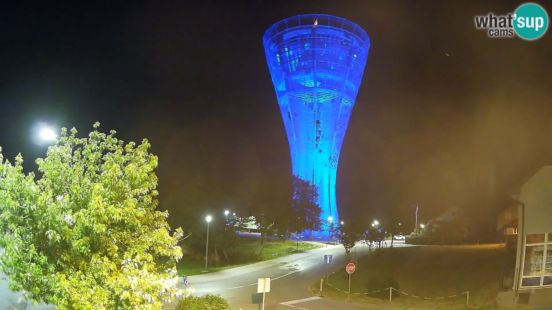 Webcam Vukovar – Château d’eau,  symbole Bataille de Vukovar (1991)