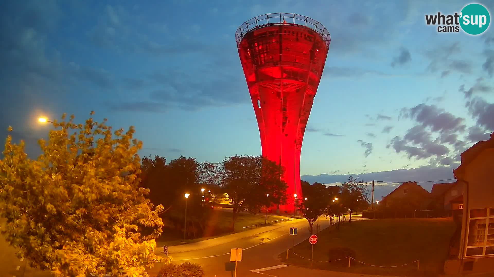 Webcam Vukovar – Water tower – simbol from Battle of Vukovar (1991)