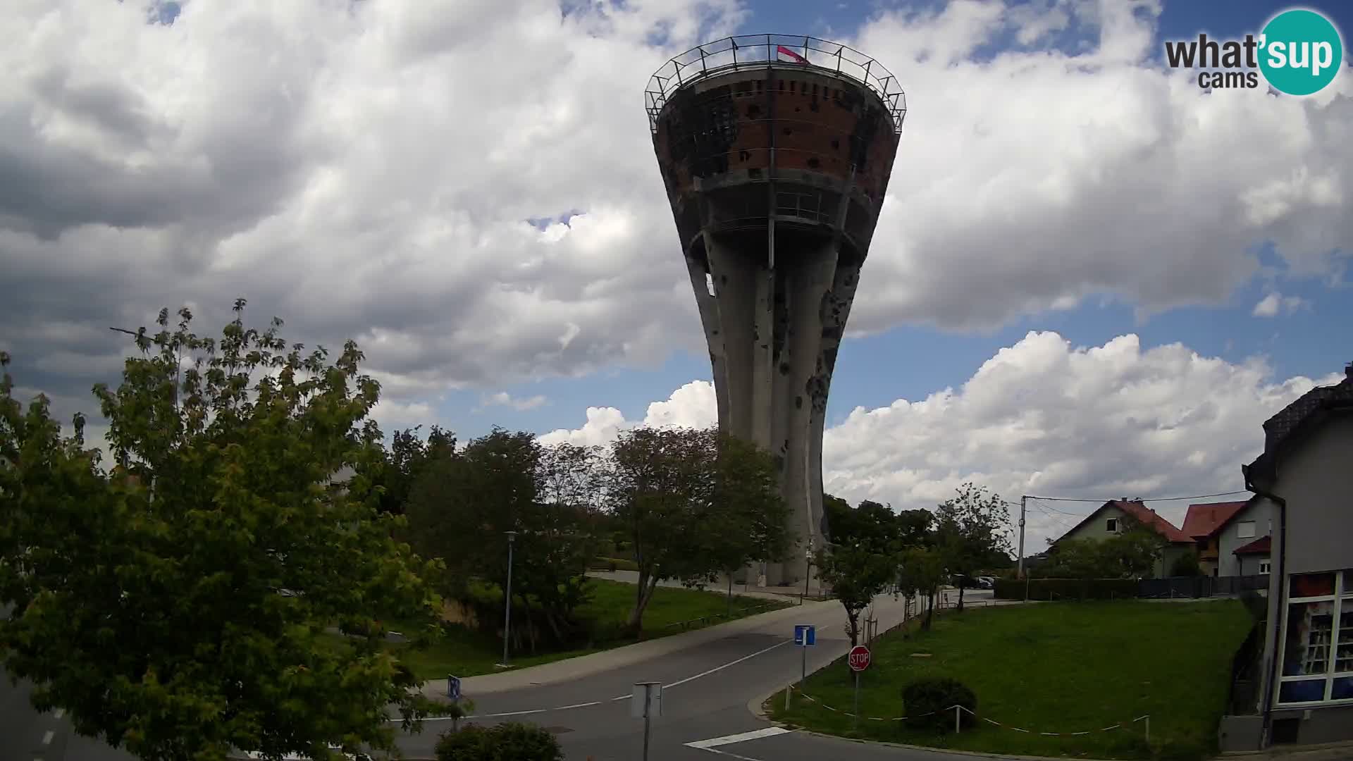Webcam Vukovar – Torre de agua, el simbolo Batalla de Vukovar (1991)