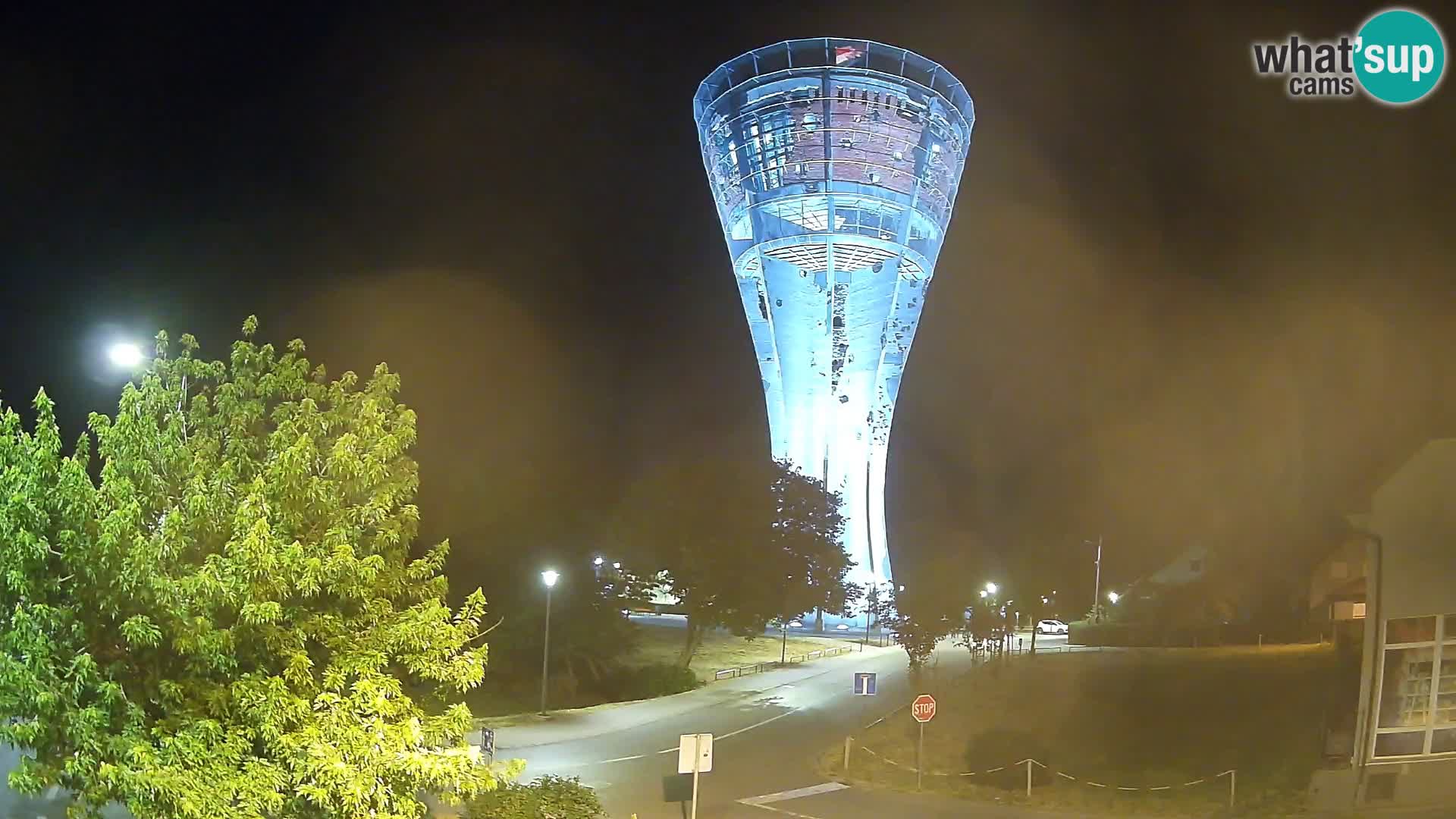 Webcam Vukovar –  Wasserturm , Symbol Schlacht von Vukovar (1991)