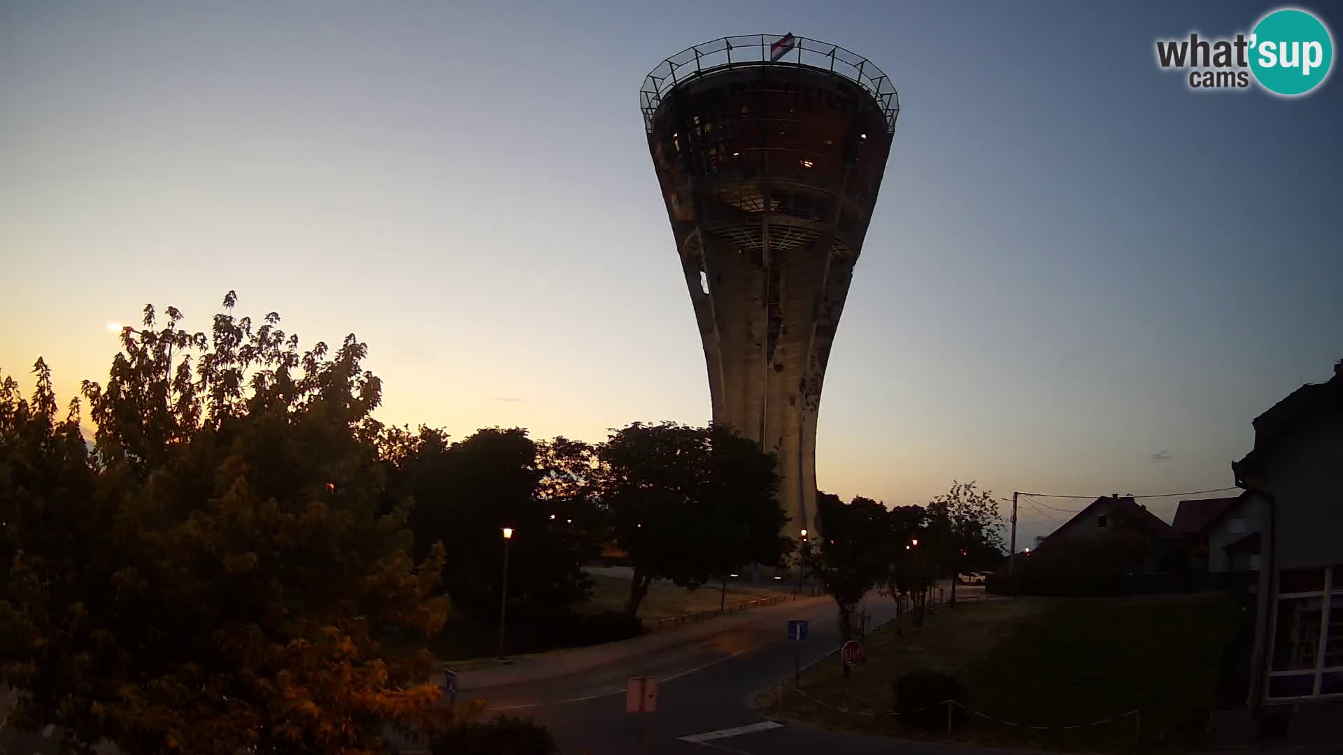 Web Kamera Vukovar – vodotoranj, simbol Bitke za Vukovar (1991)