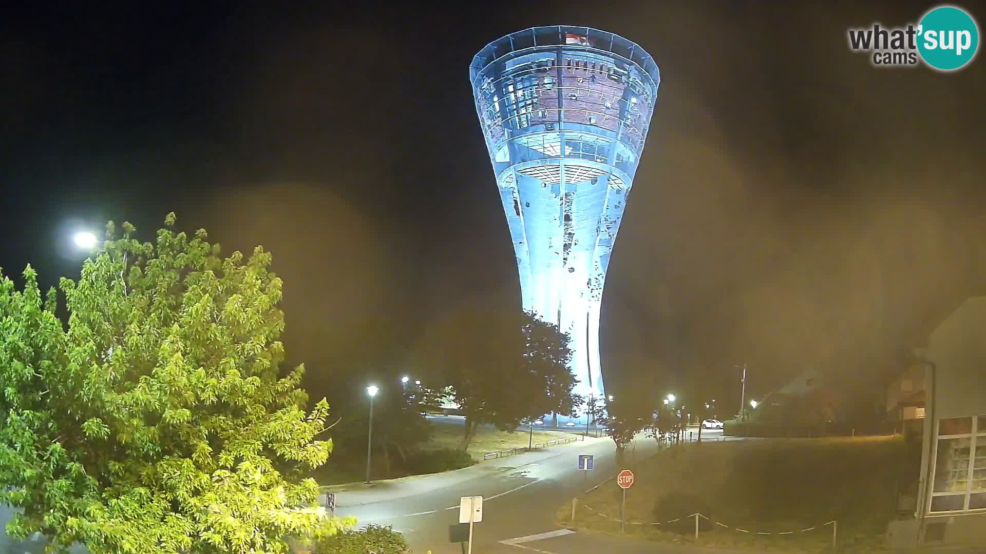 Webcam Vukovar – Château d’eau,  symbole Bataille de Vukovar (1991)