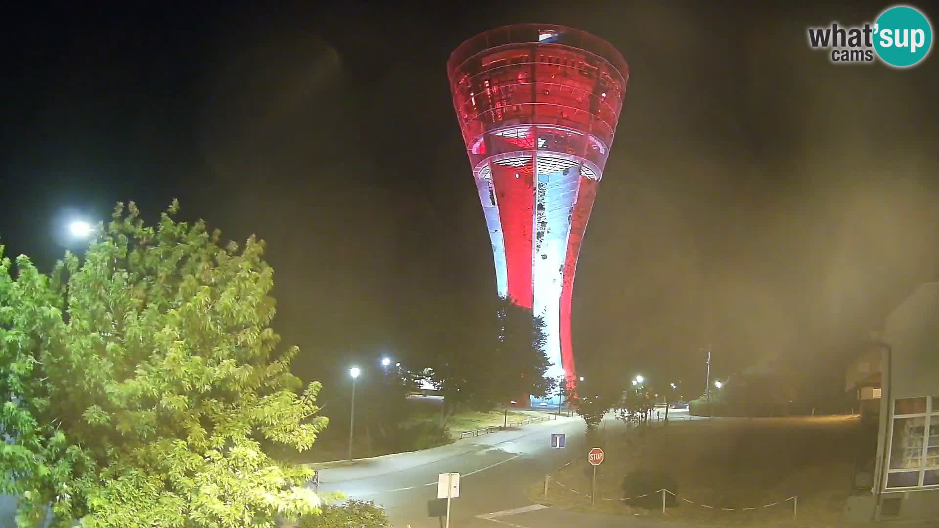 Webcam Vukovar – Torre dell’acqua, simbolo della Battaglia di Vukovar (1991)