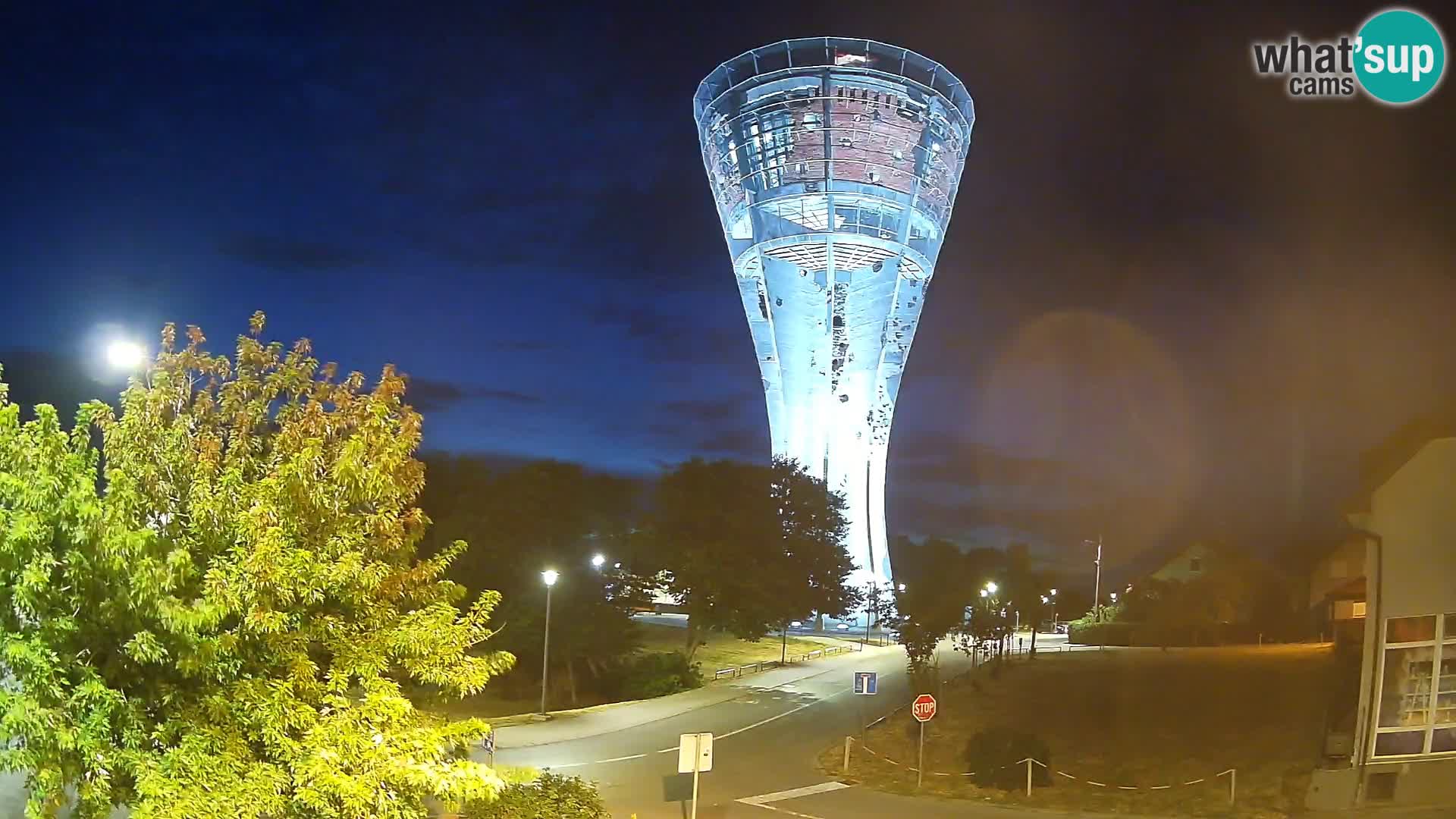 Webcam Vukovar – Château d’eau,  symbole Bataille de Vukovar (1991)