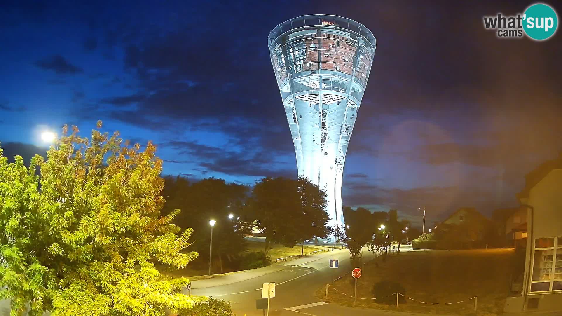 Webcam Vukovar – Water tower – simbol from Battle of Vukovar (1991)