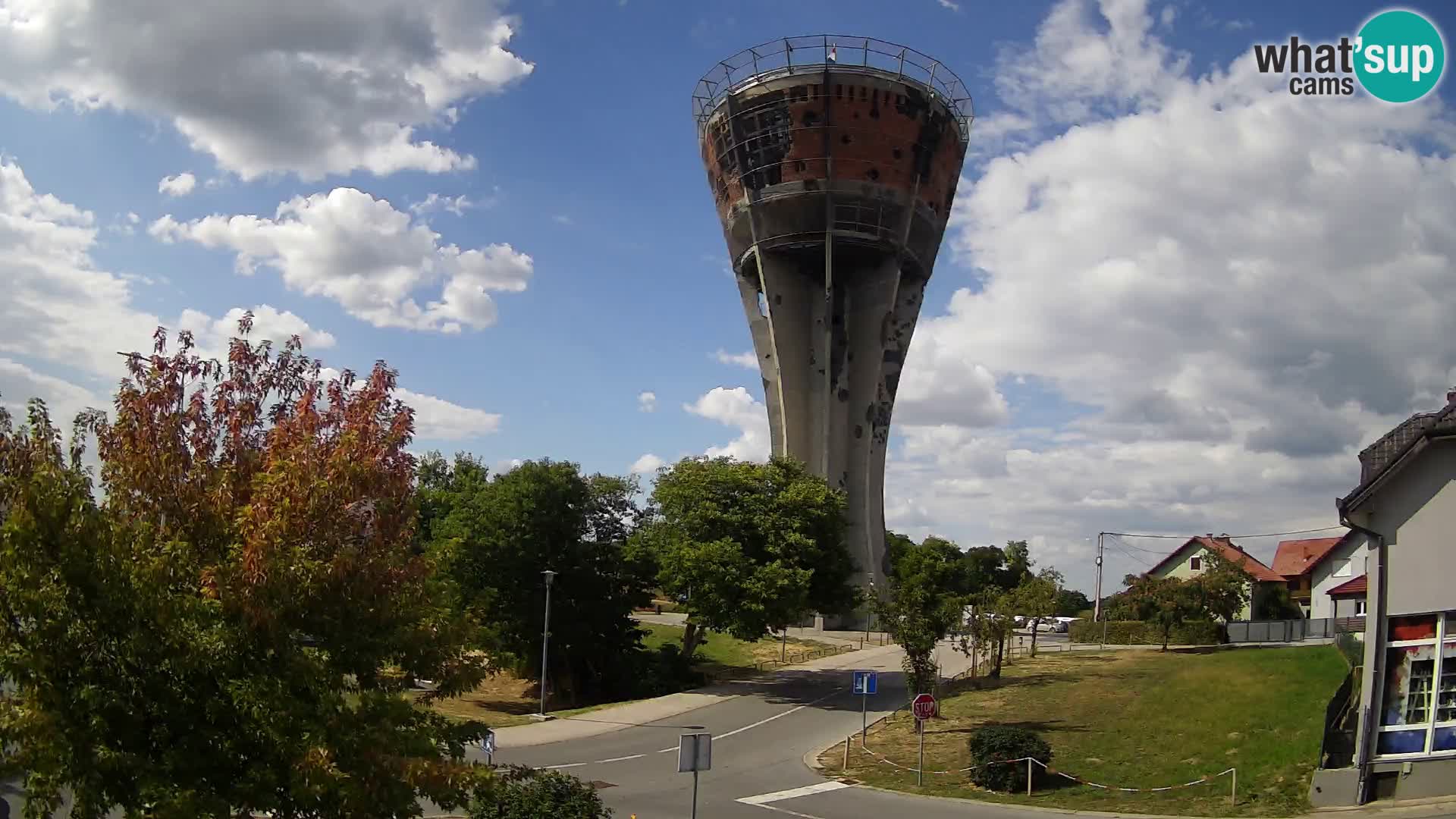 Web Kamera Vukovar – vodotoranj, simbol Bitke za Vukovar (1991)