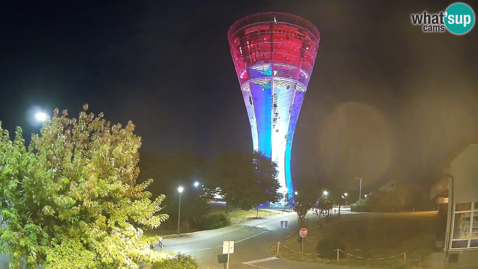 Webcam Vukovar – Vodni stolp, simbol Bitke za Vukovar (1991)