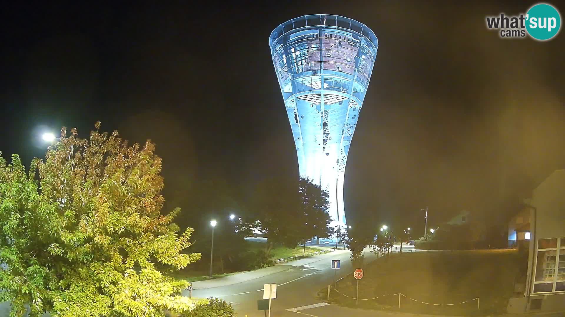 Webcam Vukovar – Torre dell’acqua, simbolo della Battaglia di Vukovar (1991)