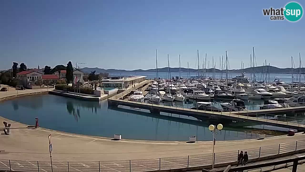 Marina Borik spletna kamera Zadar