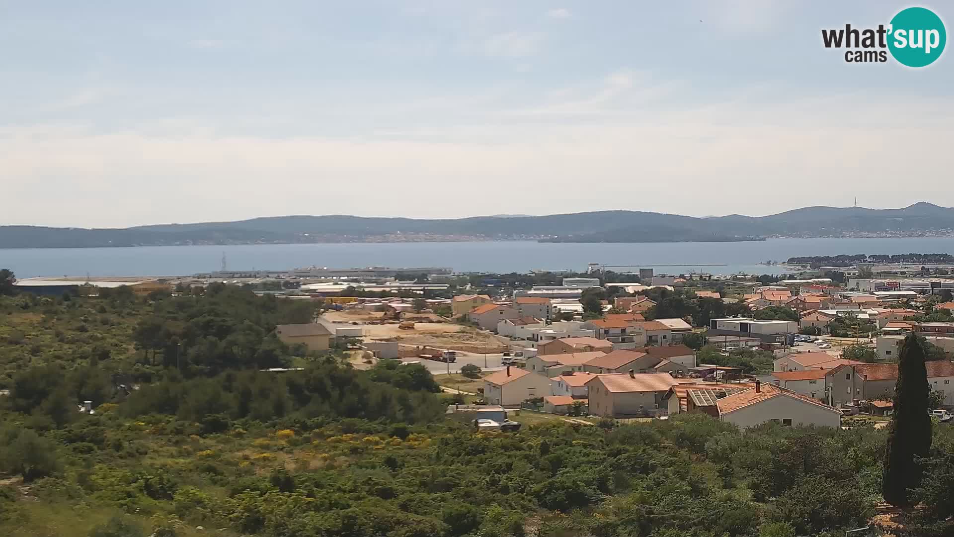 Zadar Port Gazenica Webcam Panorama, Zadar, Kroatien