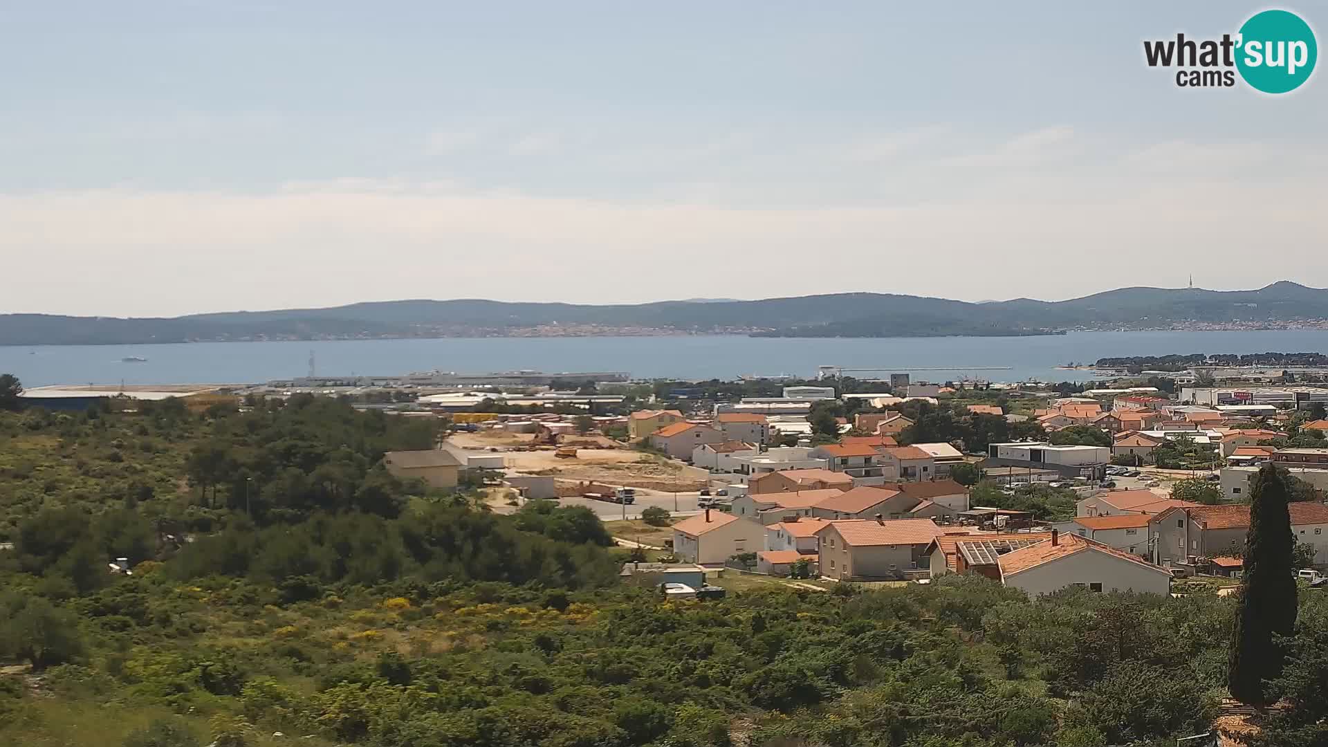 Panoramska web kamera Luke Gaženica u Zadru, Hrvatska