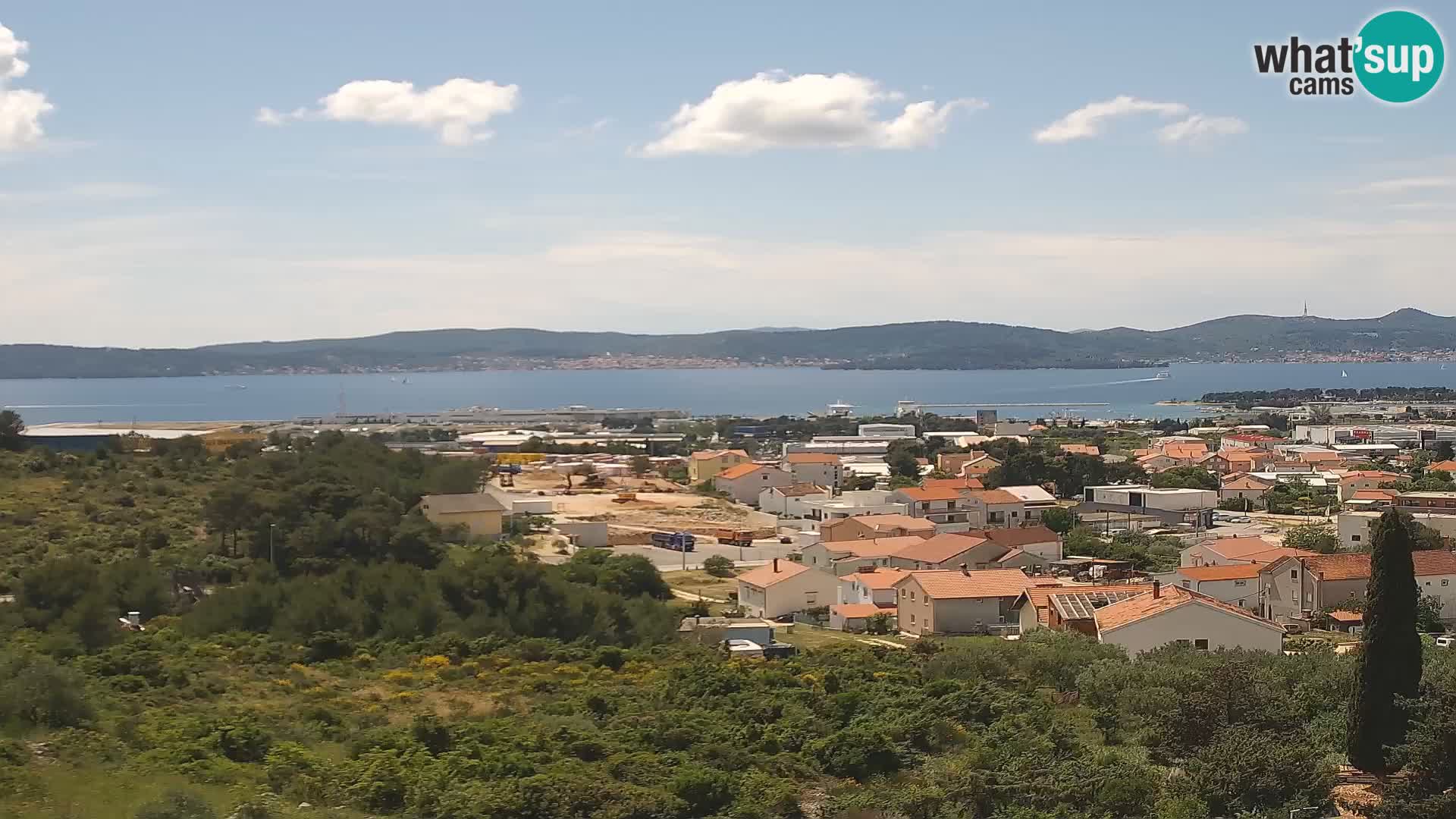 Zadar Port Gazenica Webcam Panorama, Zadar, Croatia