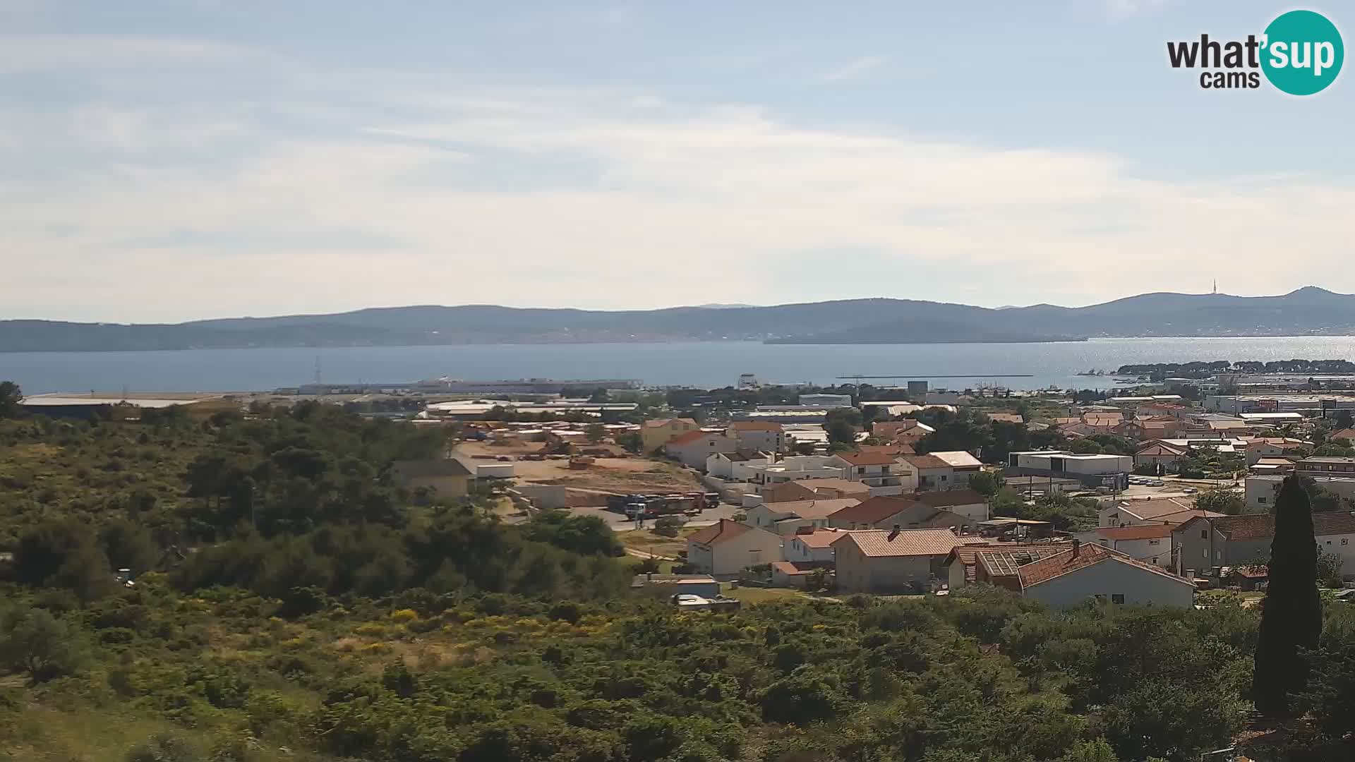 Zadar Port Gazenica Webcam Panorama, Zadar, Croatie
