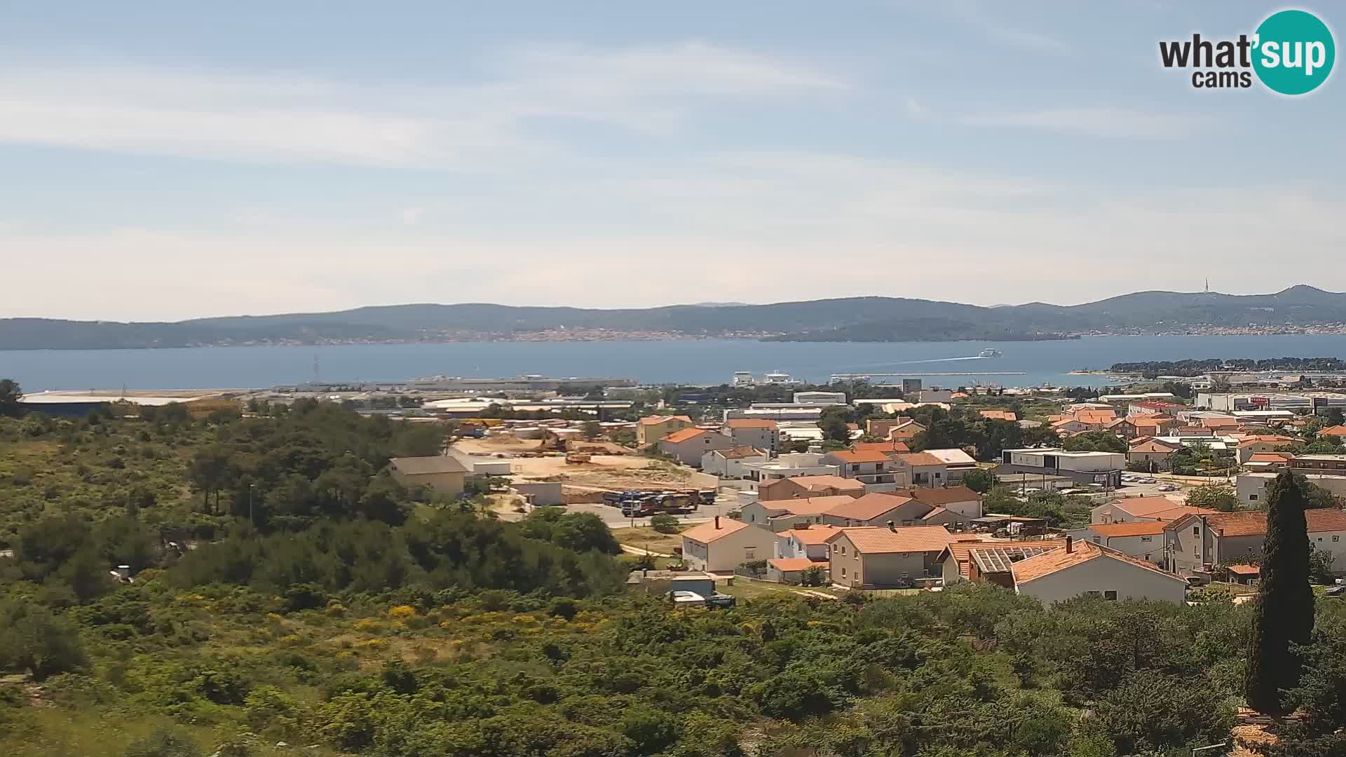 Zadar Port Gazenica Webcam Panorama, Zadar, Croatia