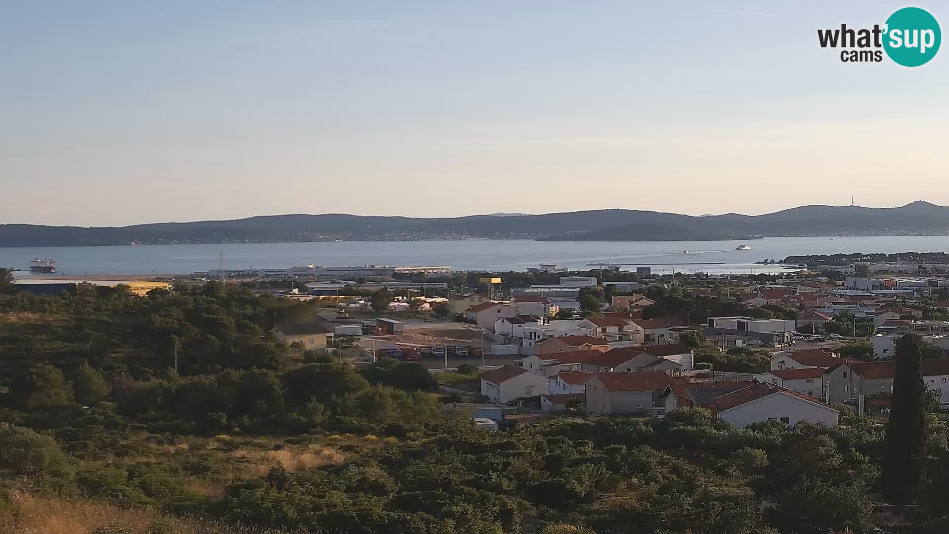 Zadar Port Gazenica Webcam Panorama, Zadar, Croatia