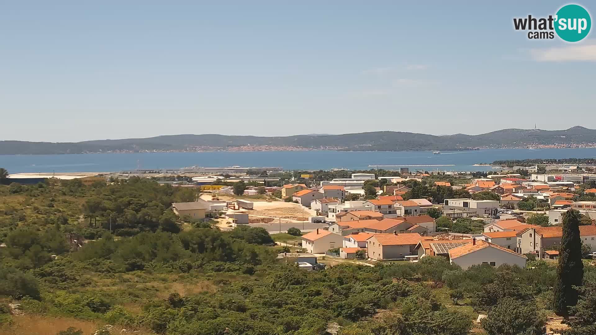 Panorama de la Webcam del Puerto Gazenica de Zadar, Zadar, Croacia