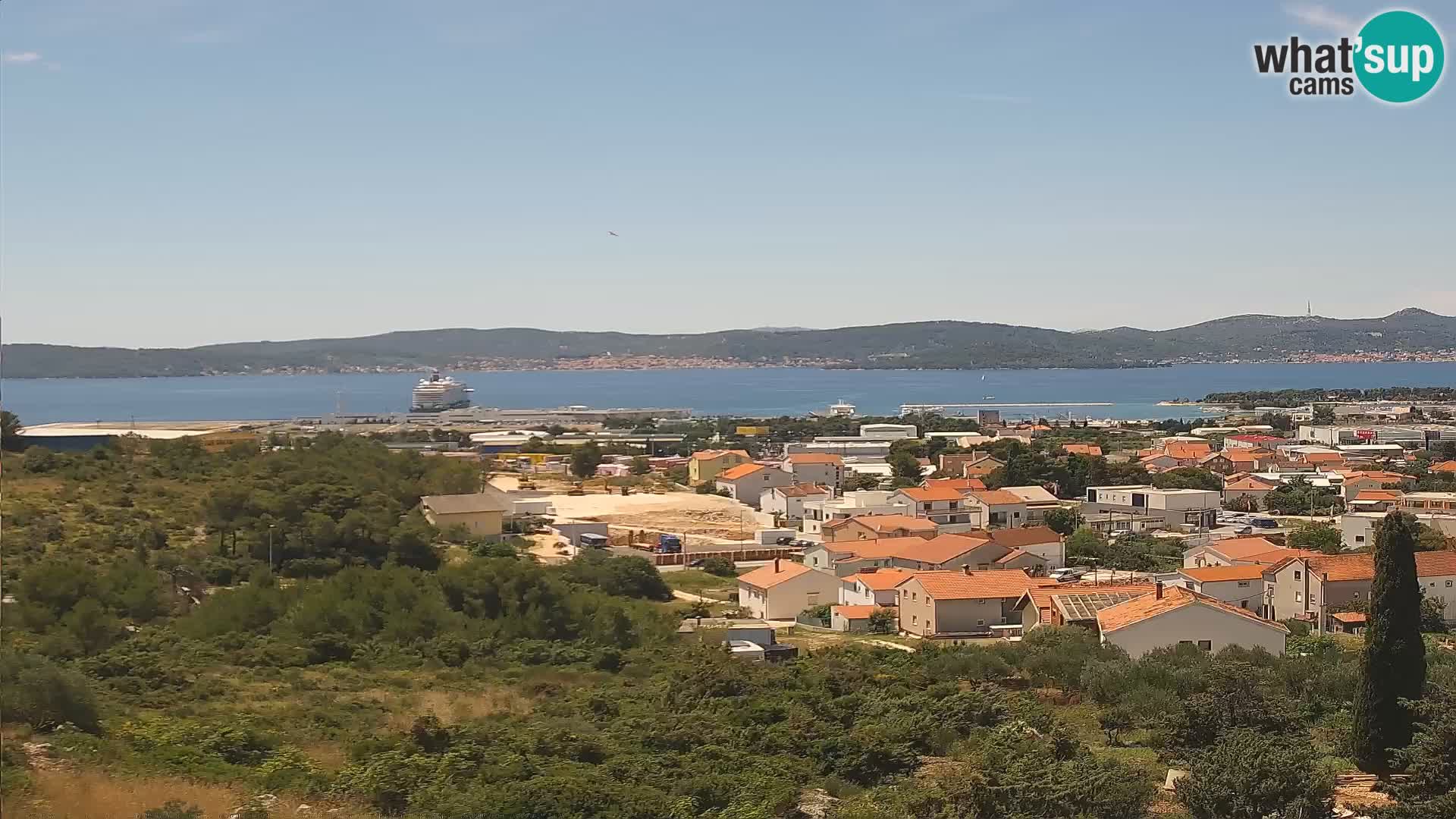 Zadar Port Gazenica Webcam Panorama, Zadar, Croatie