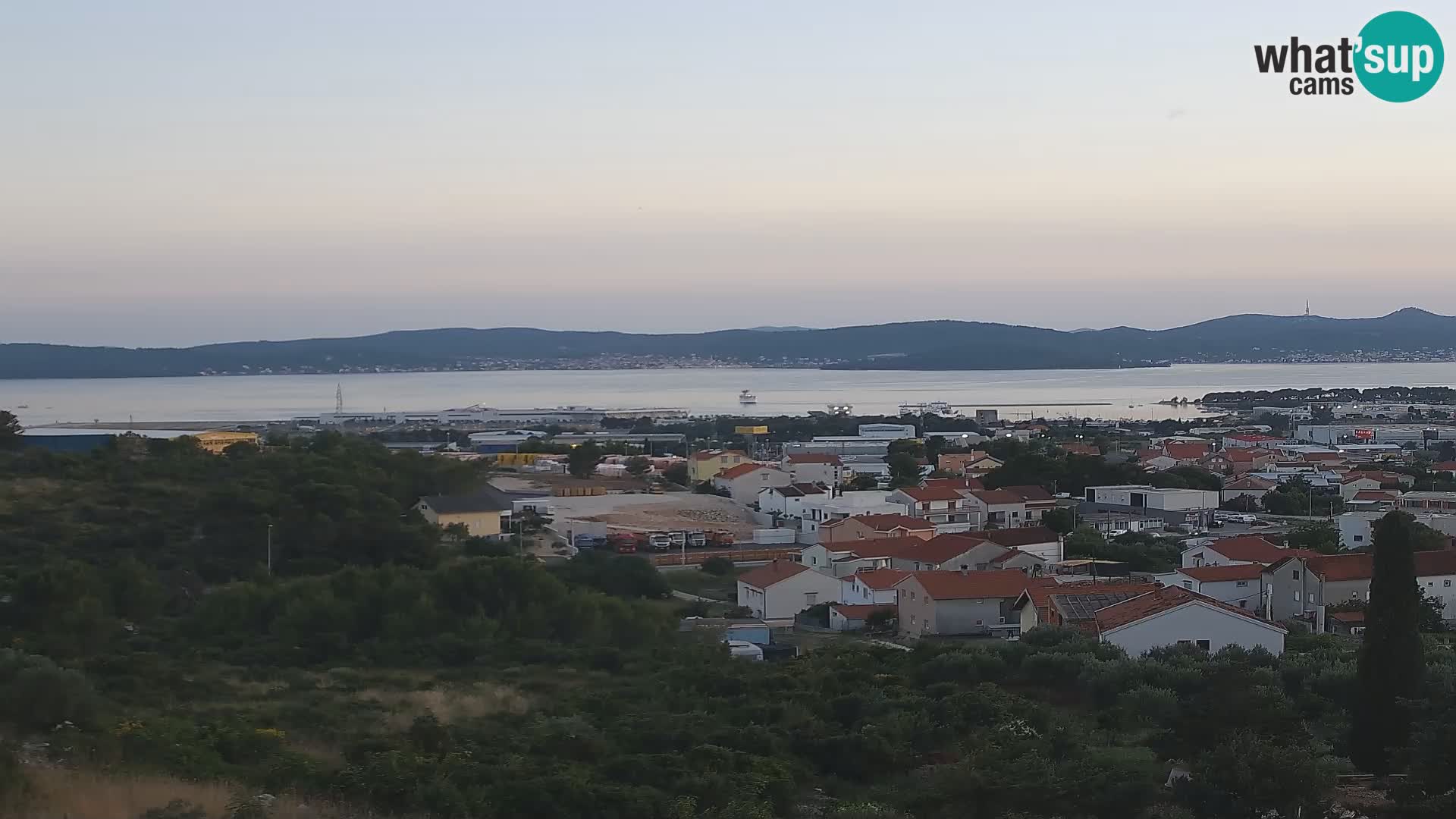 Zadar Port Gazenica Webcam Panorama, Zadar, Croatie