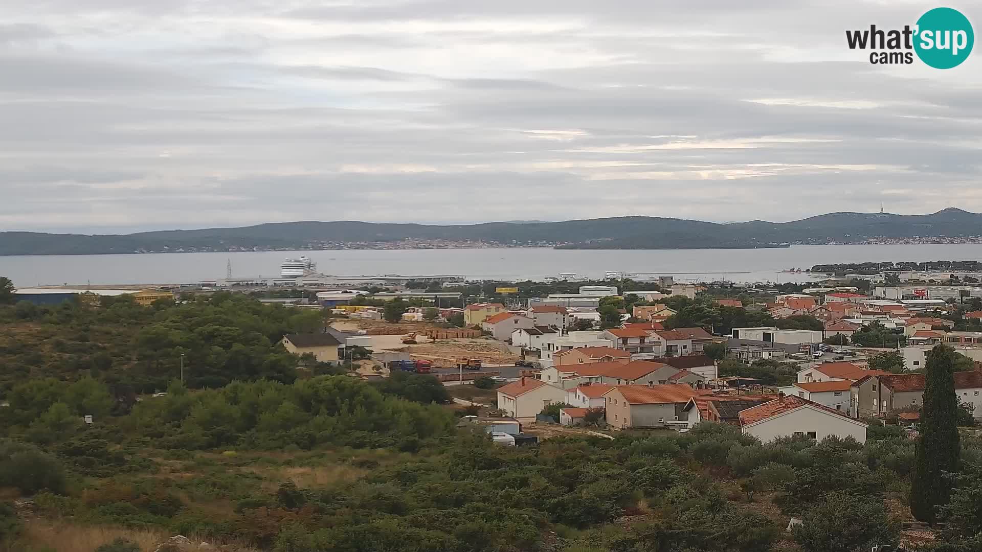 Zadar Port Gazenica Webcam Panorama, Zadar, Croatia