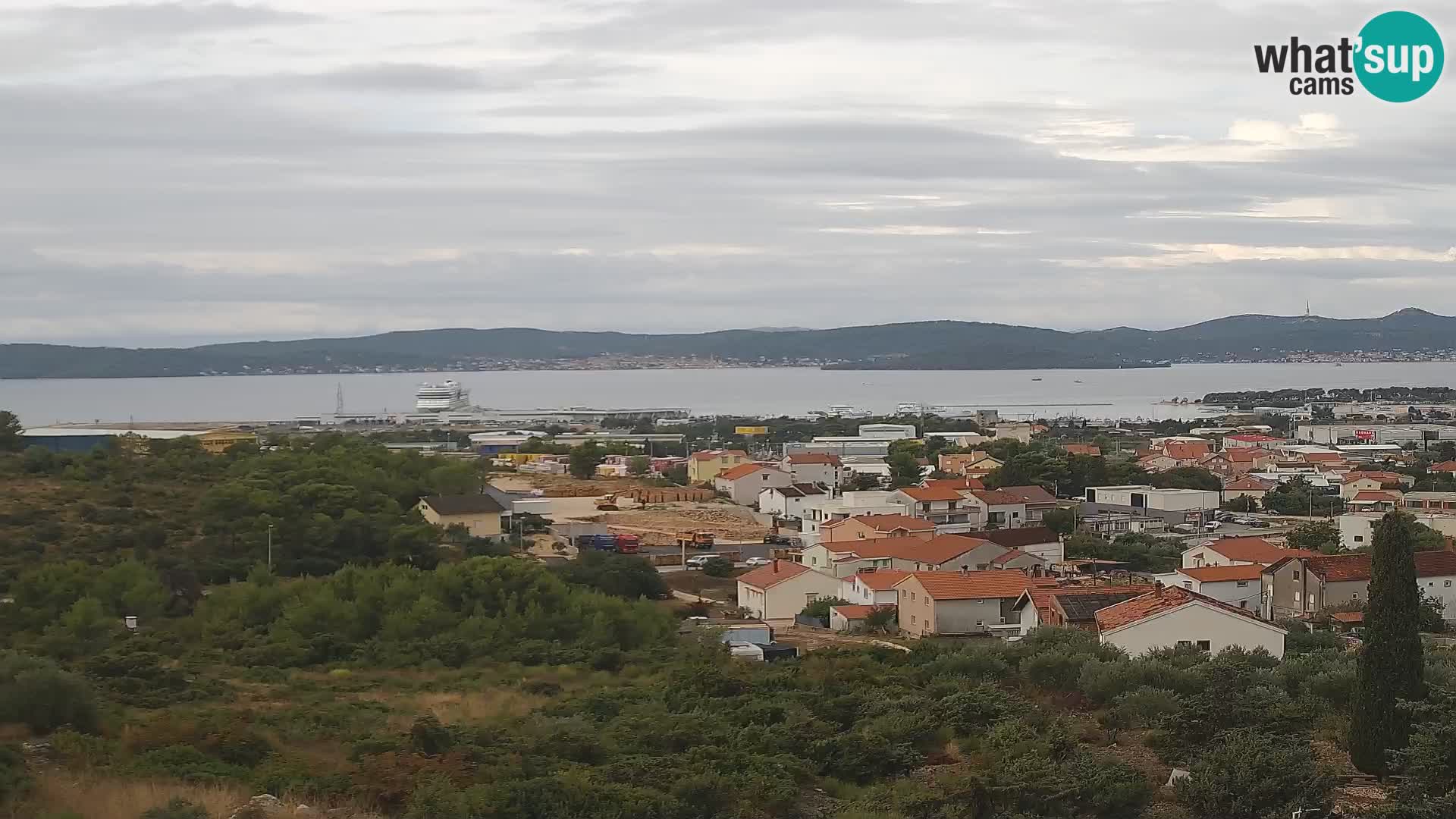 Zadar Porto di Gazenica Webcam Panorama, Zara, Croazia