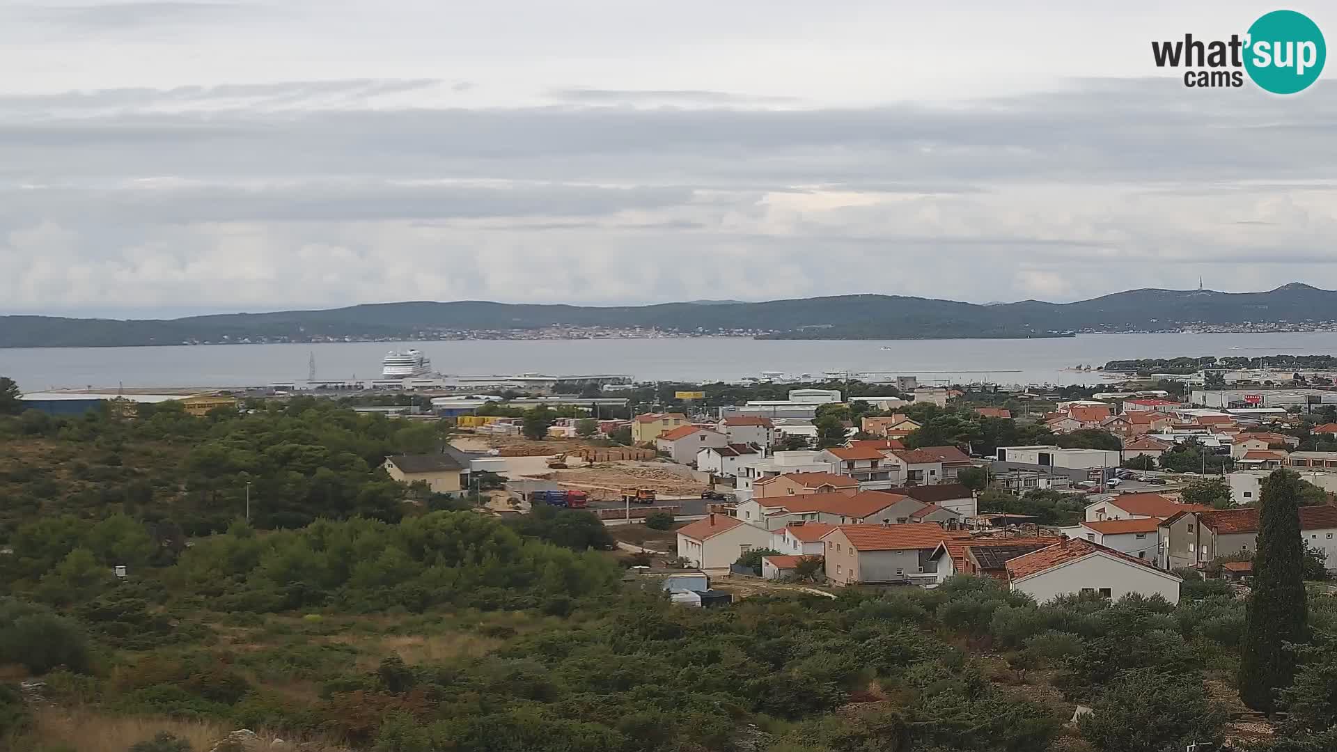 Zadar Port Gazenica Webcam Panorama, Zadar, Croatia