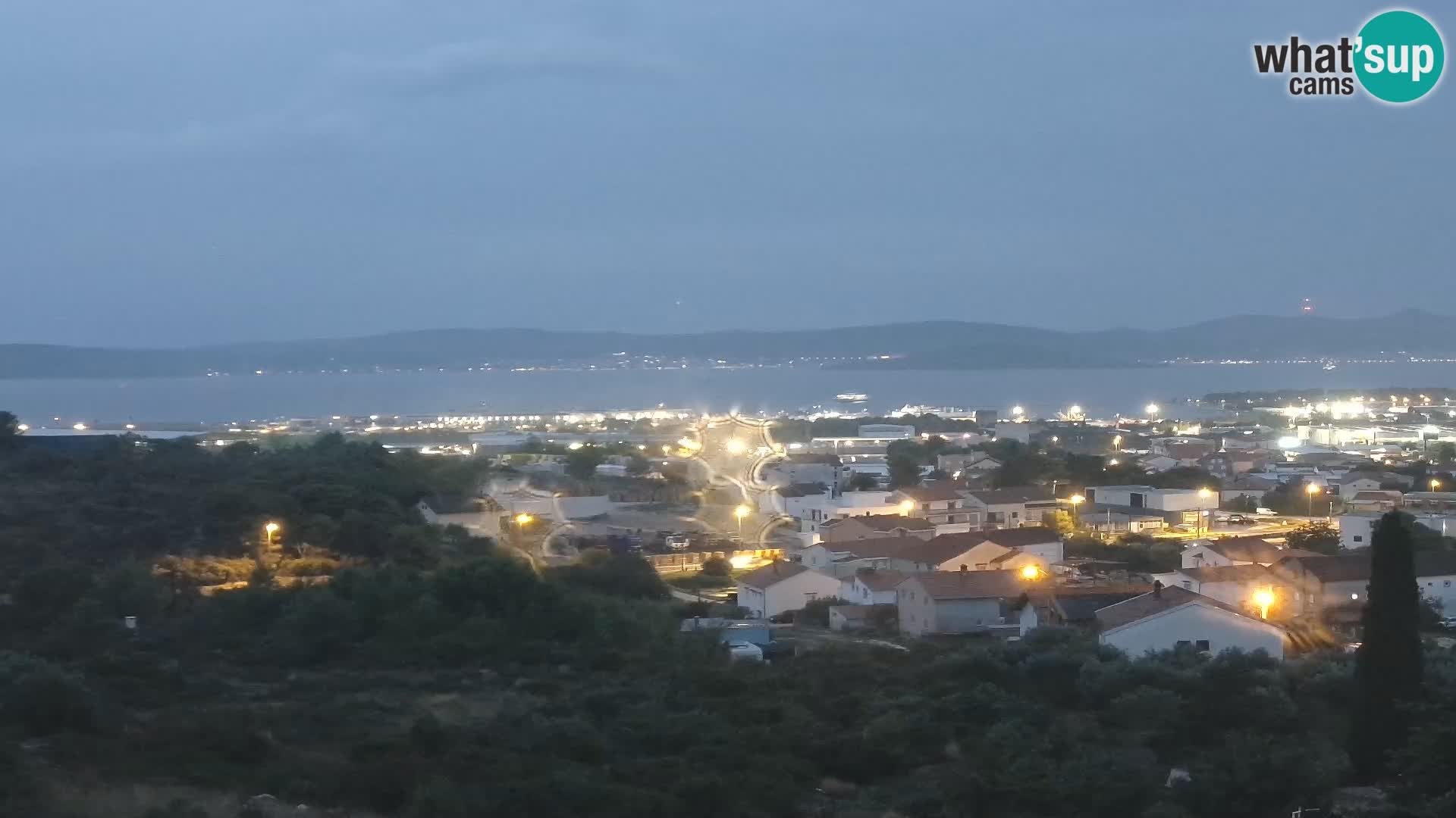 Zadar Port Gazenica Webcam Panorama, Zadar, Croatie