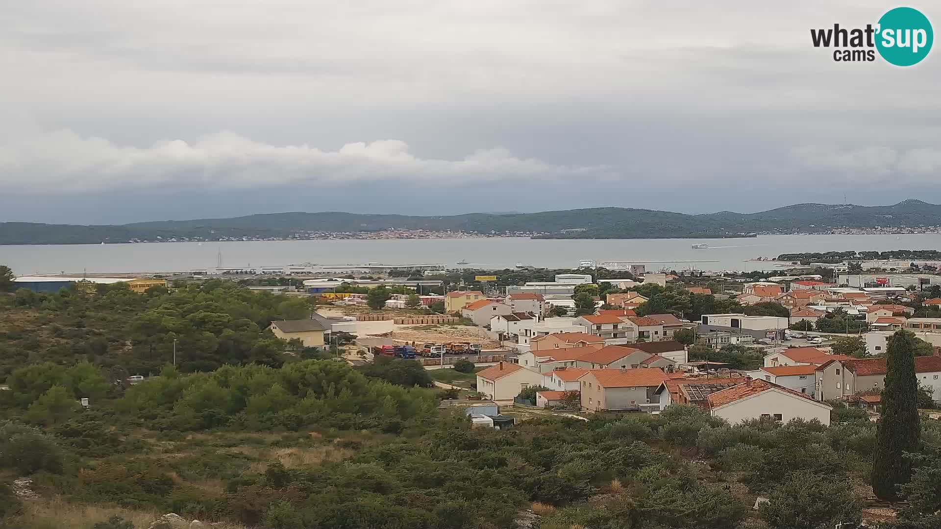 Panorama de la Webcam del Puerto Gazenica de Zadar, Zadar, Croacia