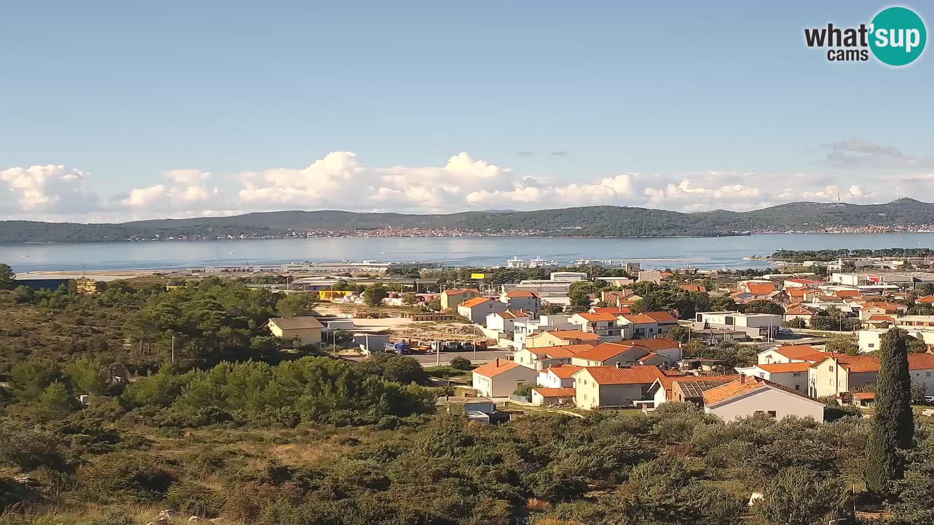 Panorama de la Webcam del Puerto Gazenica de Zadar, Zadar, Croacia